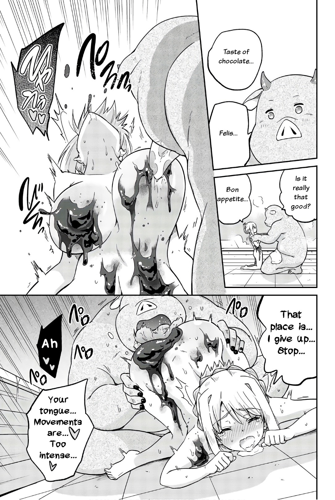 Orc ga Okashite Kurenai! Chapter 15 page 10 - Chapter 15: This time, I'll lick you...♥