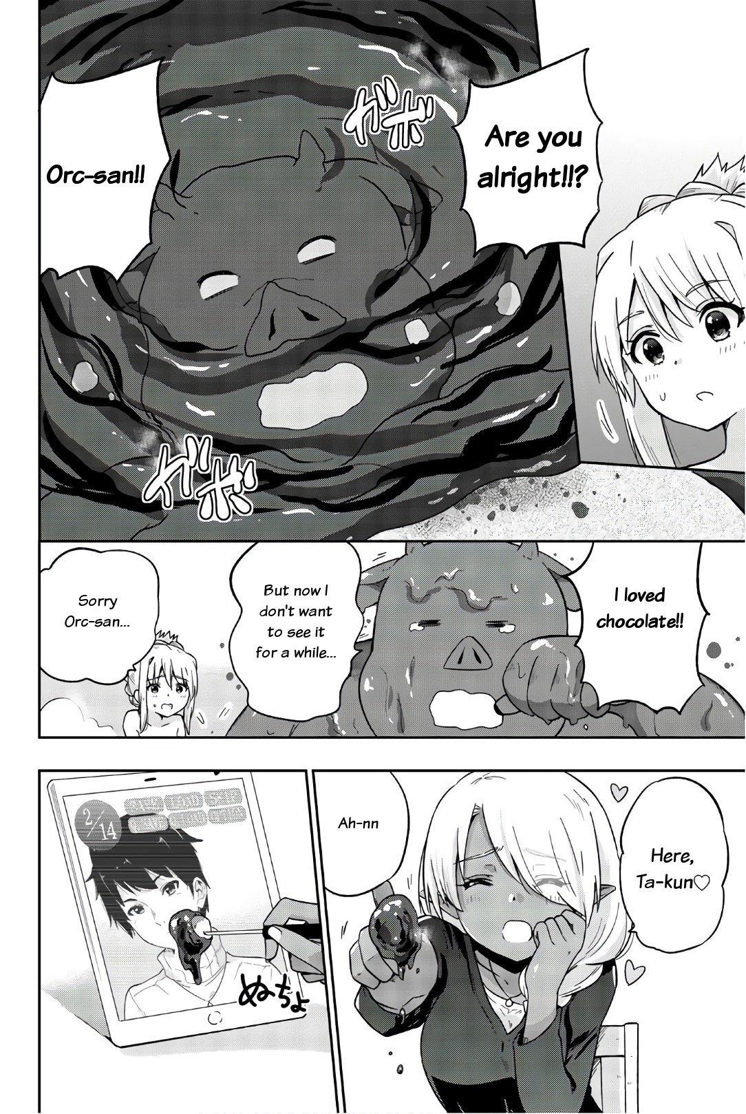 Orc ga Okashite Kurenai! Chapter 15 page 13 - Chapter 15: This time, I'll lick you...♥