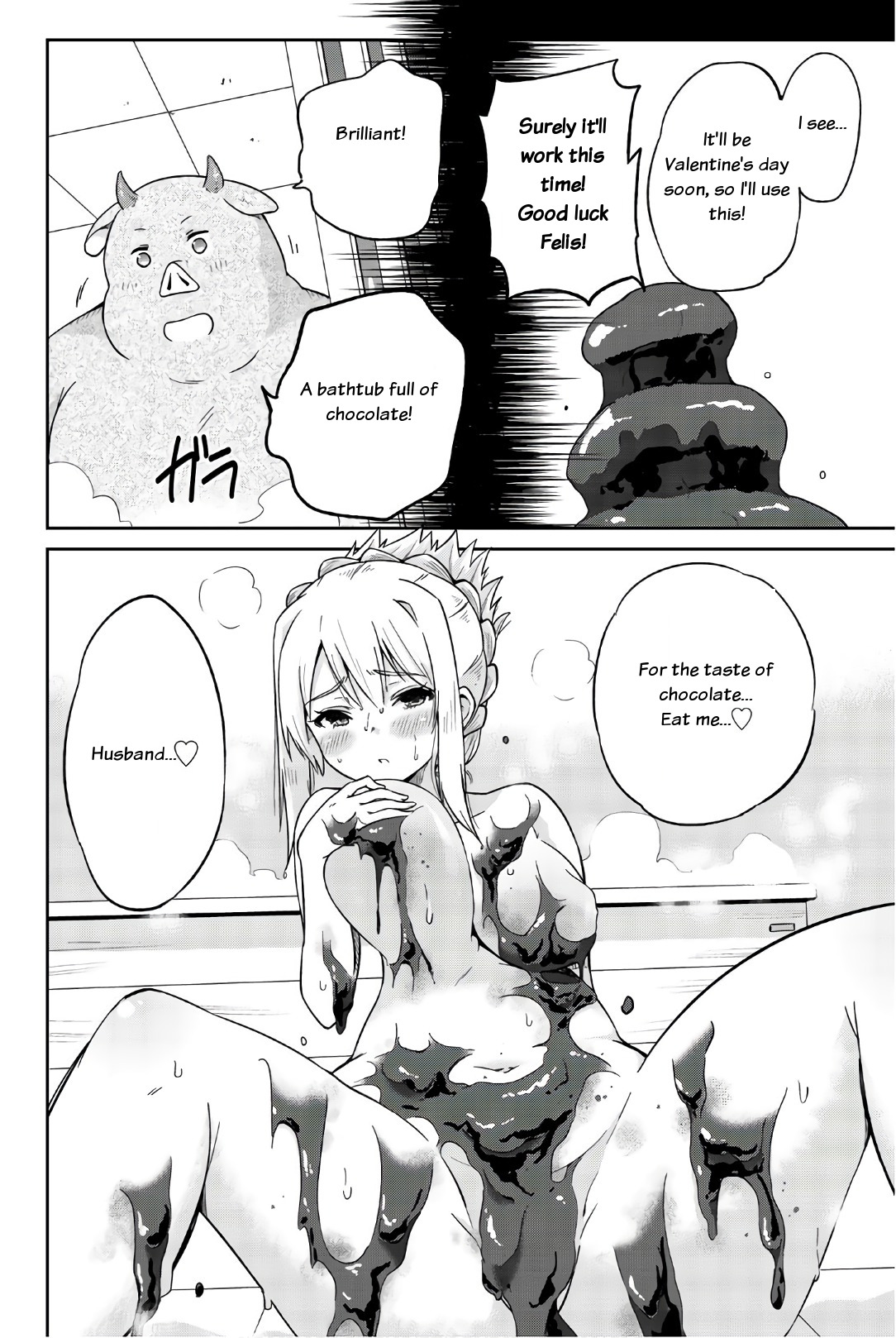 Orc ga Okashite Kurenai! Chapter 15 page 9 - Chapter 15: This time, I'll lick you...♥