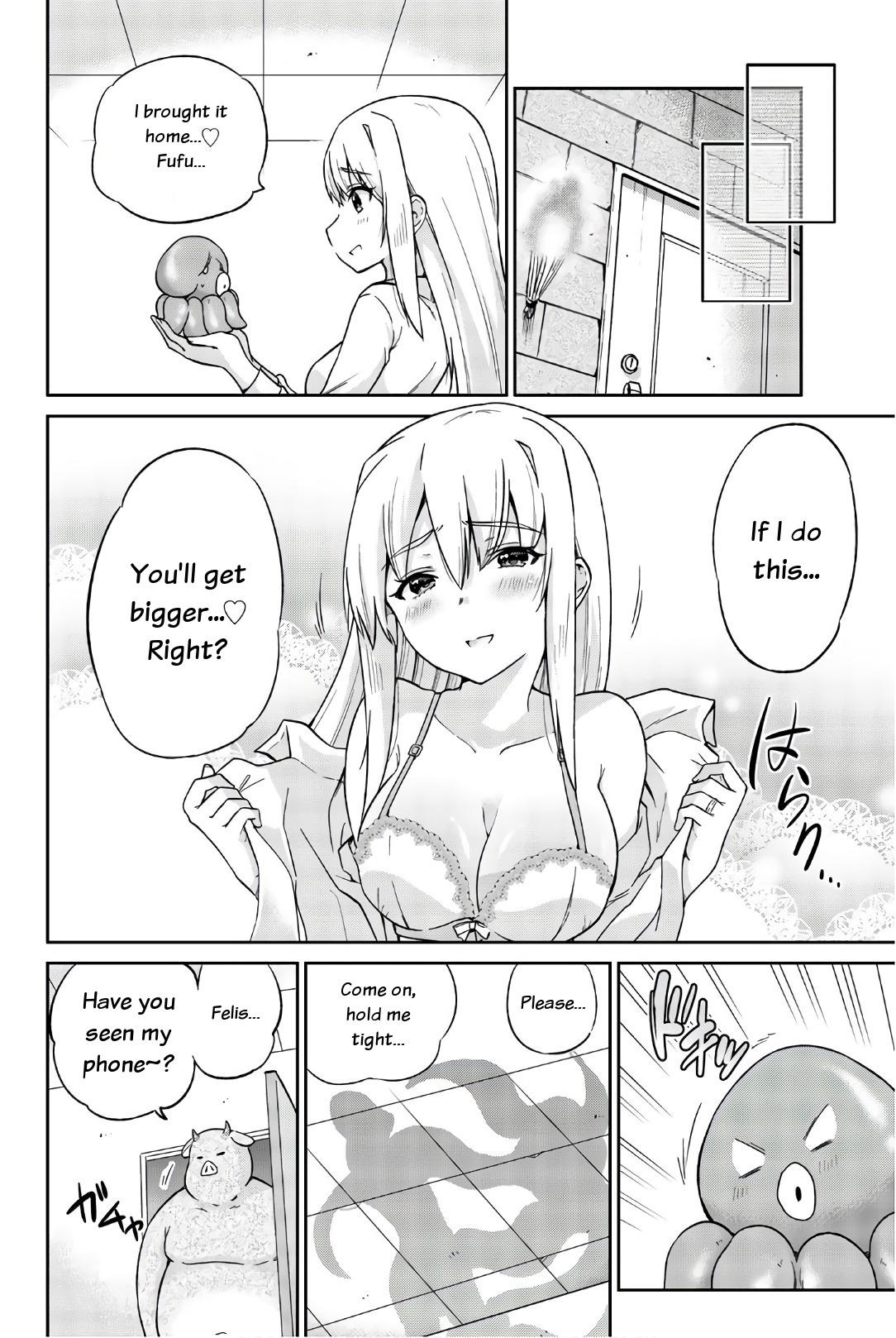 Orc ga Okashite Kurenai! Chapter 17 page 8 - Chapter 17: If I do this... It gets bigger...♥ (Part 2)