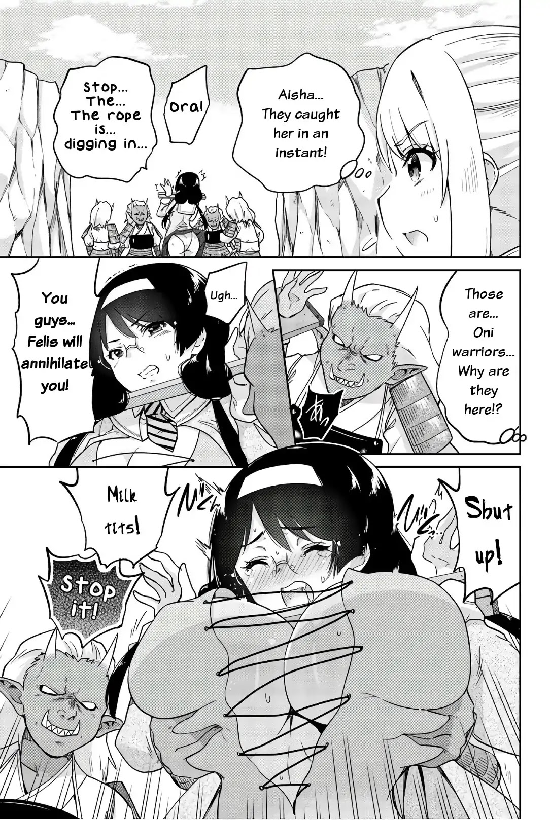 Orc ga Okashite Kurenai! Chapter 18 page 7 - Chapter 18: ...Resistance...I'm not done...♥(part 1)