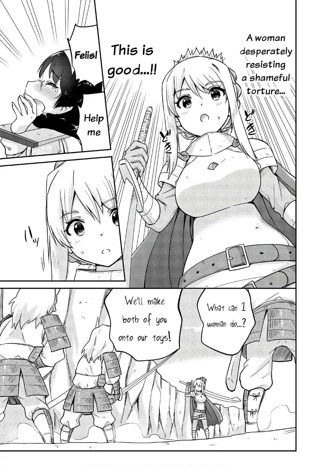 Orc ga Okashite Kurenai! Chapter 18 page 9 - Chapter 18: ...Resistance...I'm not done...♥(part 1)
