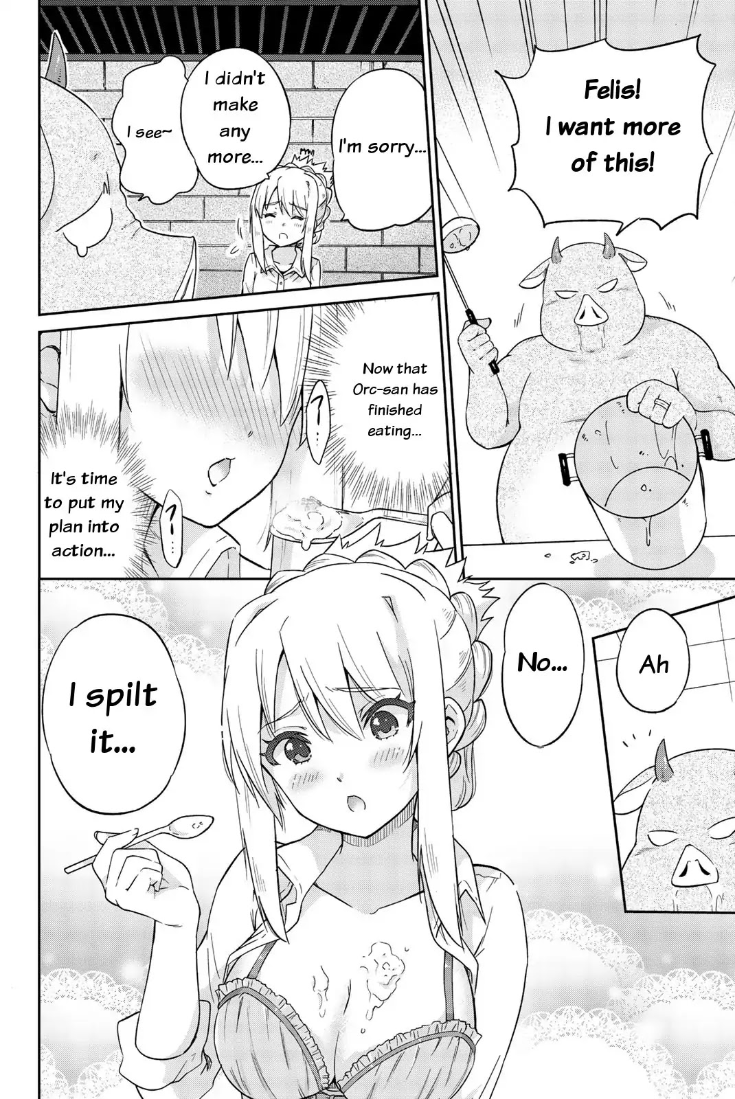 Orc ga Okashite Kurenai! Chapter 2 page 6 - Chapter 2: Instead of the bed