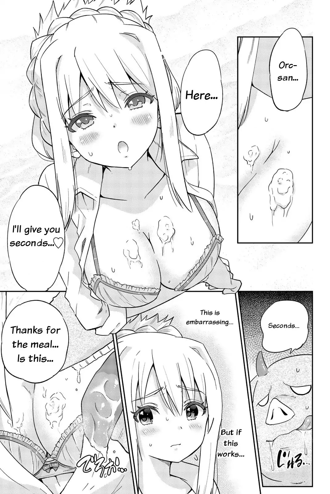 Orc ga Okashite Kurenai! Chapter 2 page 7 - Chapter 2: Instead of the bed