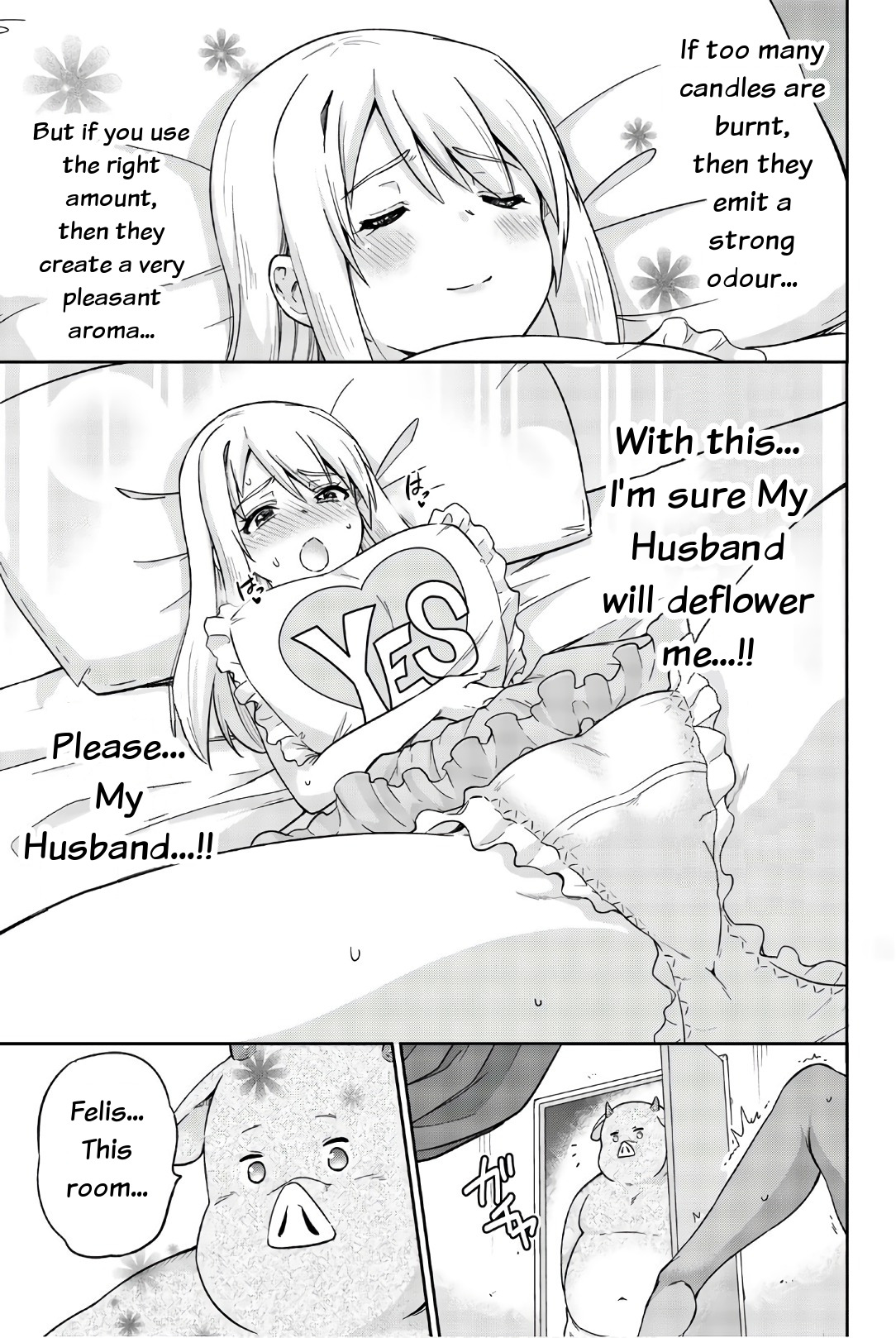 Orc ga Okashite Kurenai! Chapter 20 page 11 - Chapter 20: It's on my face...
