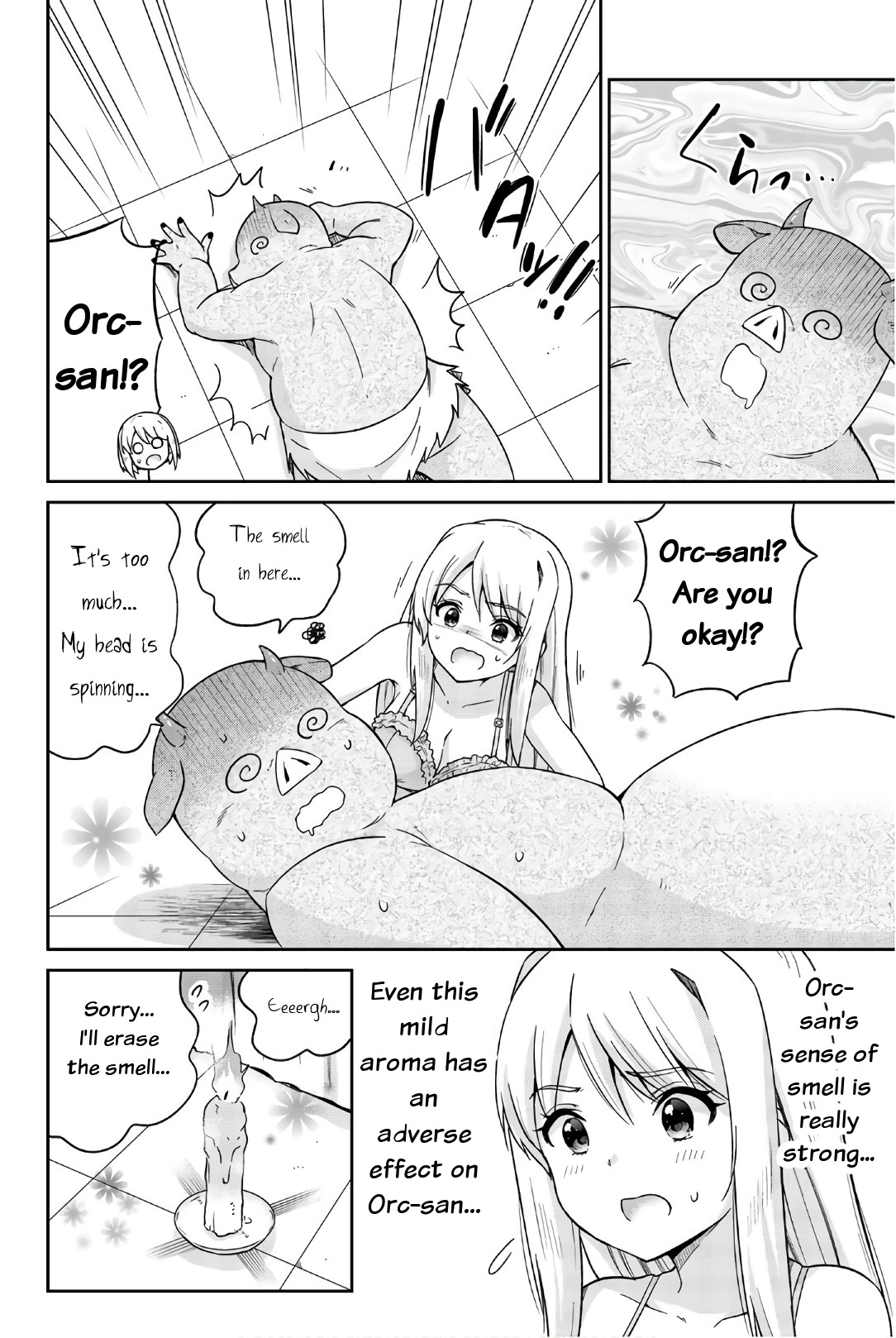 Orc ga Okashite Kurenai! Chapter 20 page 12 - Chapter 20: It's on my face...