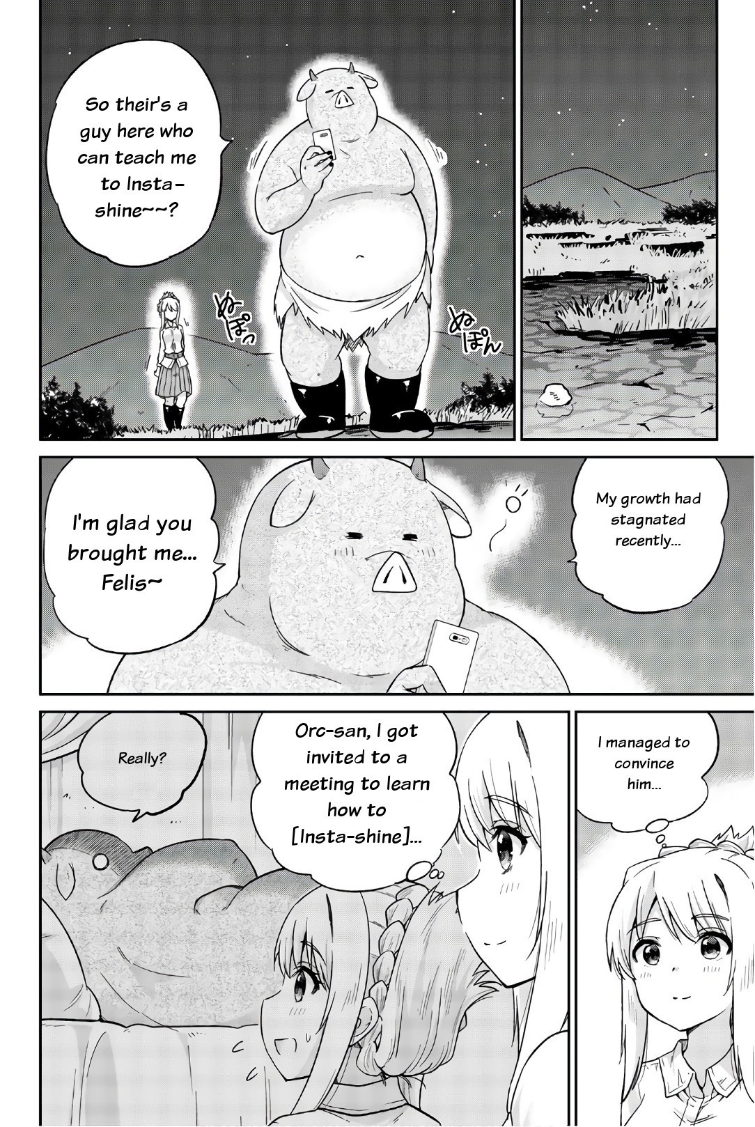 Orc ga Okashite Kurenai! Chapter 22 page 4 - Chapter 22: Dirty strategy (part 2)