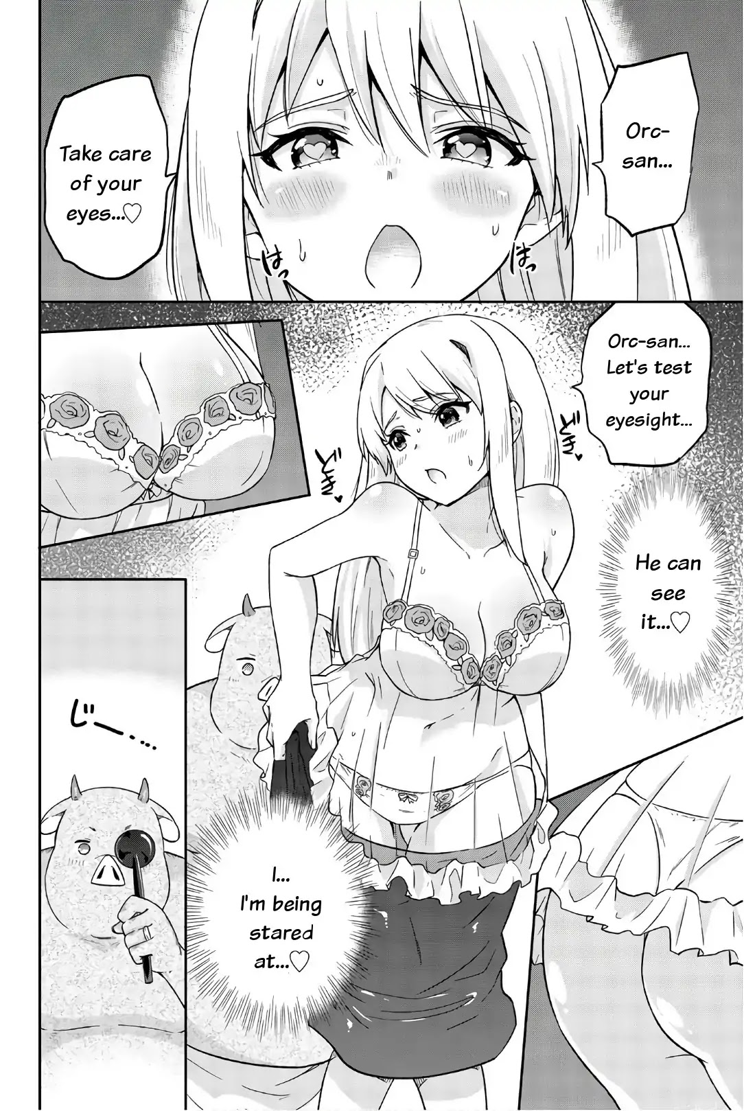 Orc ga Okashite Kurenai! Chapter 23 page 6 - Chapter 23: I... I'm being watched...♥