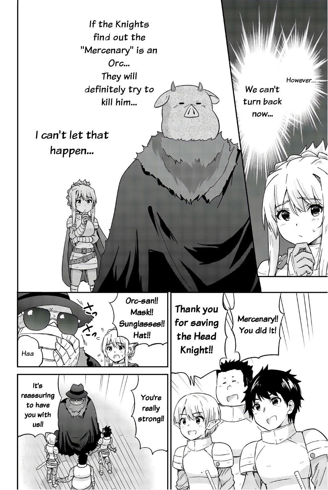 Orc ga Okashite Kurenai! Chapter 26 page 4 - Chapter 26: My voice... I can't hide it...♥