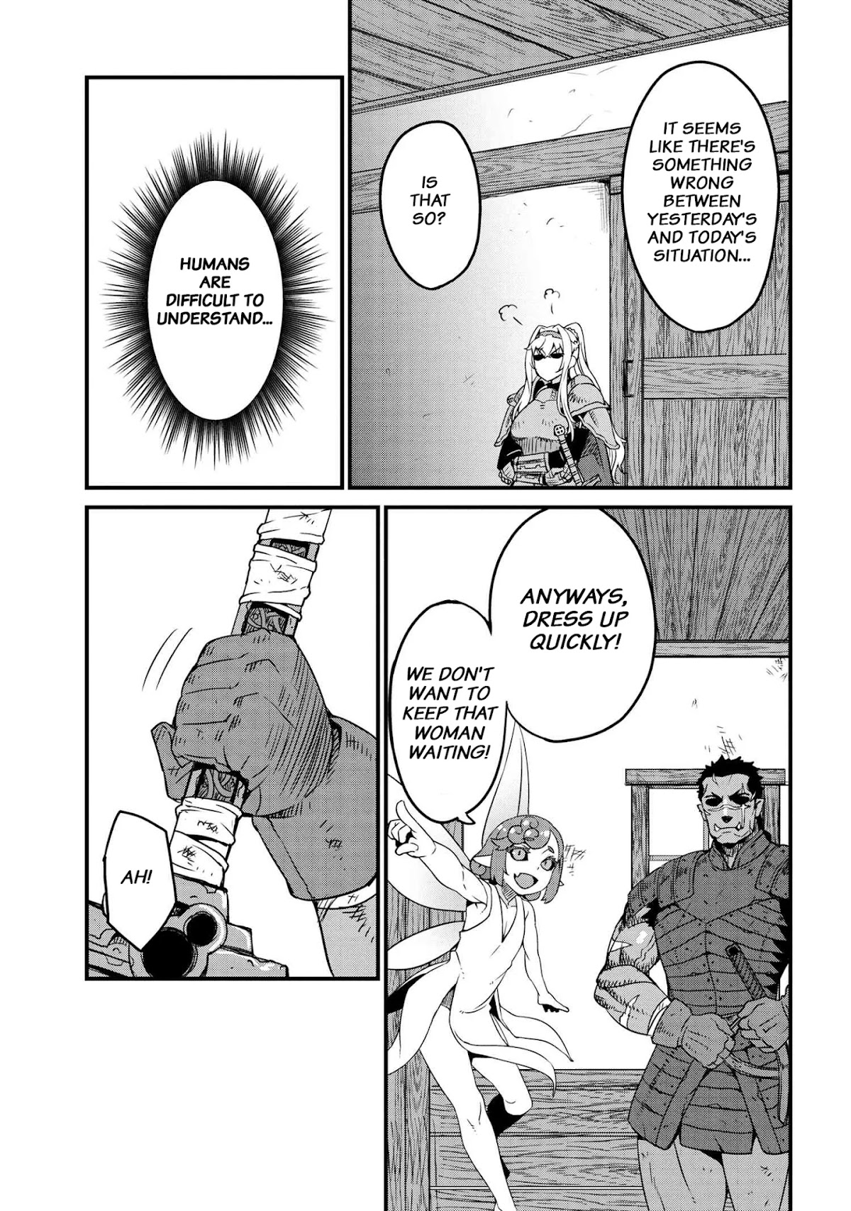 Orc Hero Story - Discovery Chronicles Chapter 3.1 page 12 - Chapter 3.1: Tracking