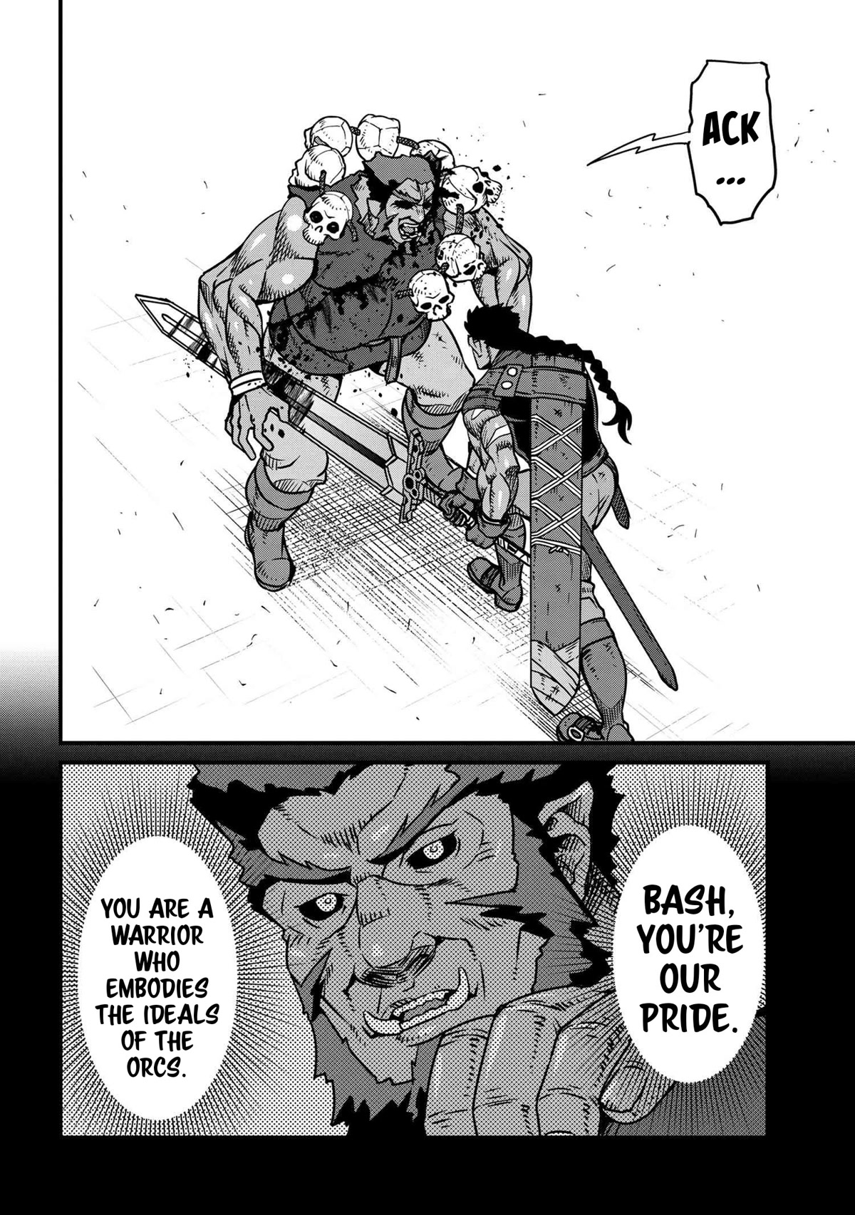 Orc Hero Story - Discovery Chronicles Chapter 5.2 page 18 - Chapter 5.2: Hero VS Magical Beast Battalion Commander