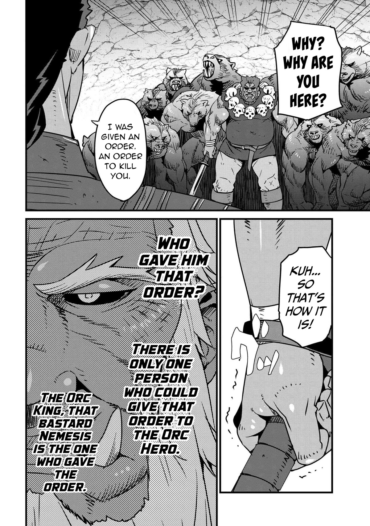 Orc Hero Story - Discovery Chronicles Chapter 5.2 page 4 - Chapter 5.2: Hero VS Magical Beast Battalion Commander