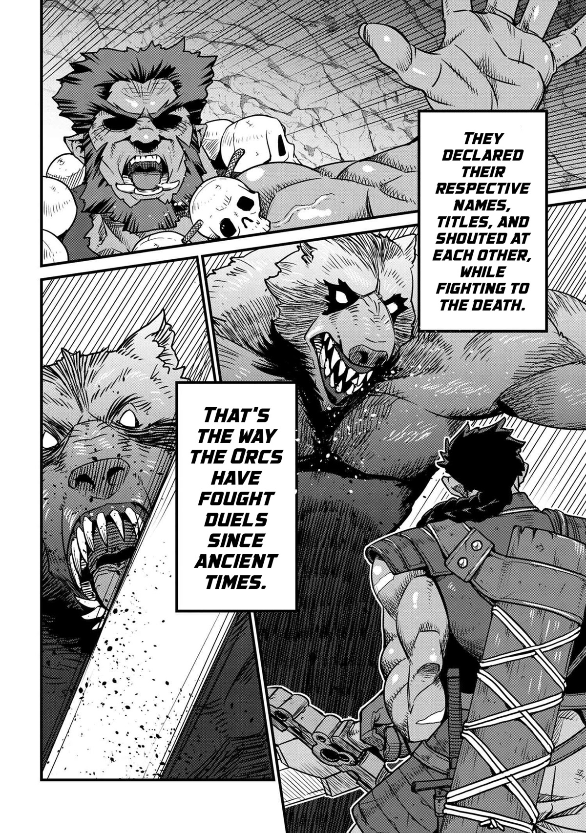 Orc Hero Story - Discovery Chronicles Chapter 5.2 page 9 - Chapter 5.2: Hero VS Magical Beast Battalion Commander