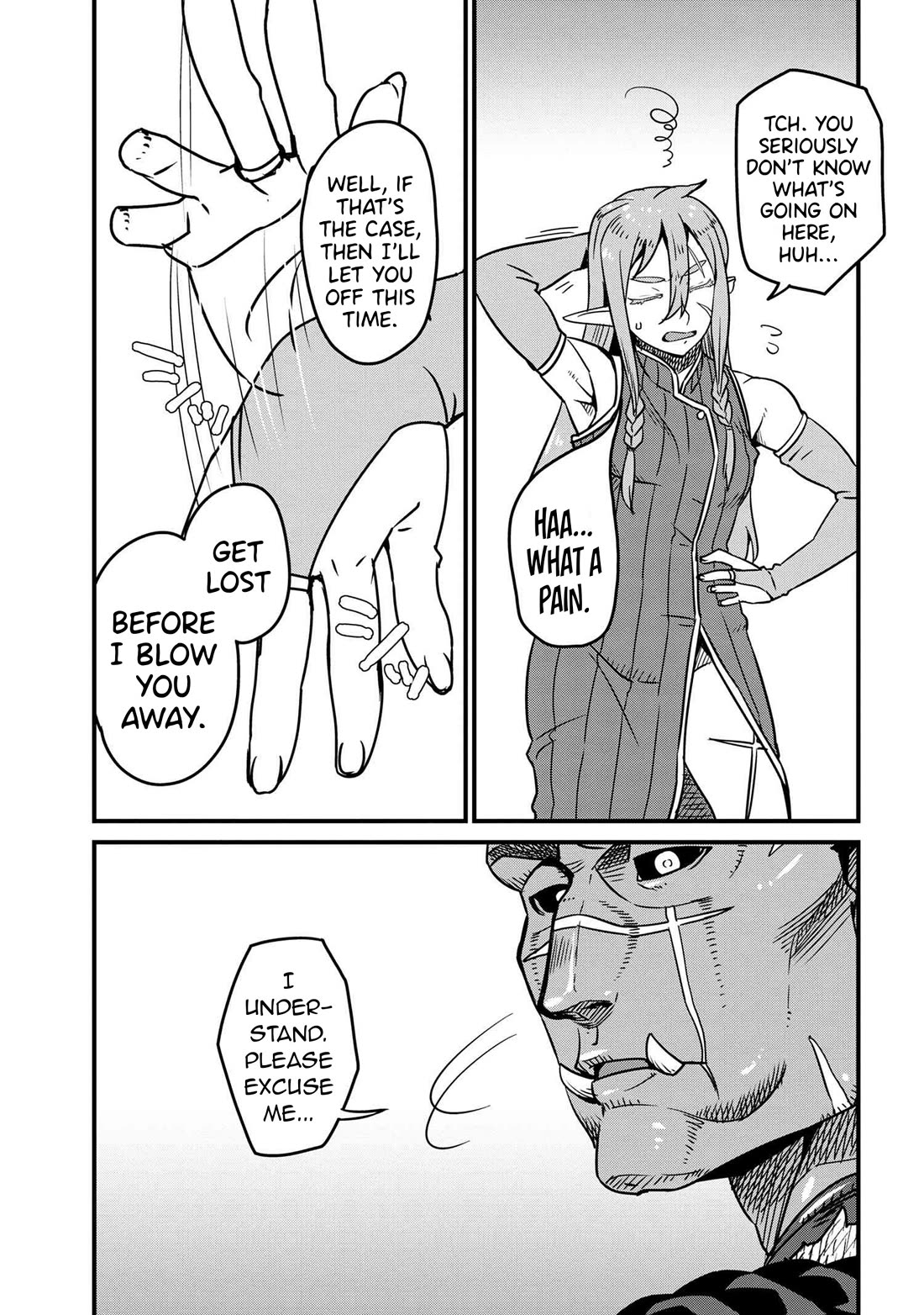 Orc Hero Story - Discovery Chronicles Chapter 7.2 page 10 - Chapter 7.2: Elf Town