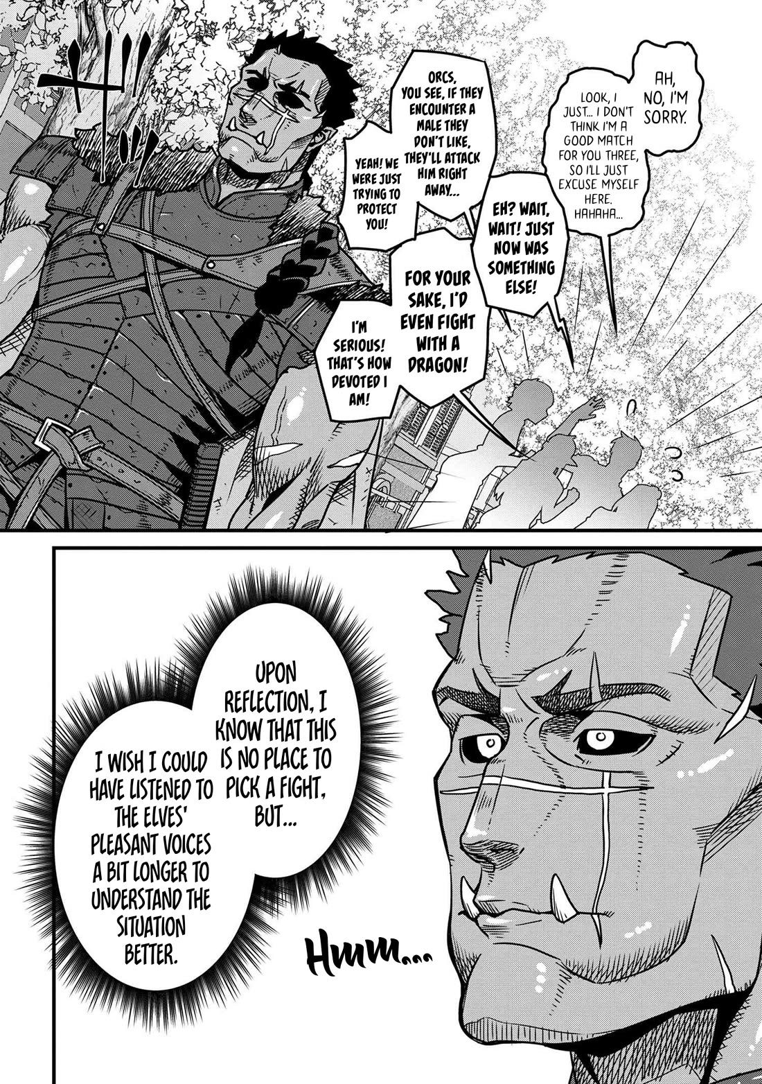 Orc Hero Story - Discovery Chronicles Chapter 7.2 page 11 - Chapter 7.2: Elf Town