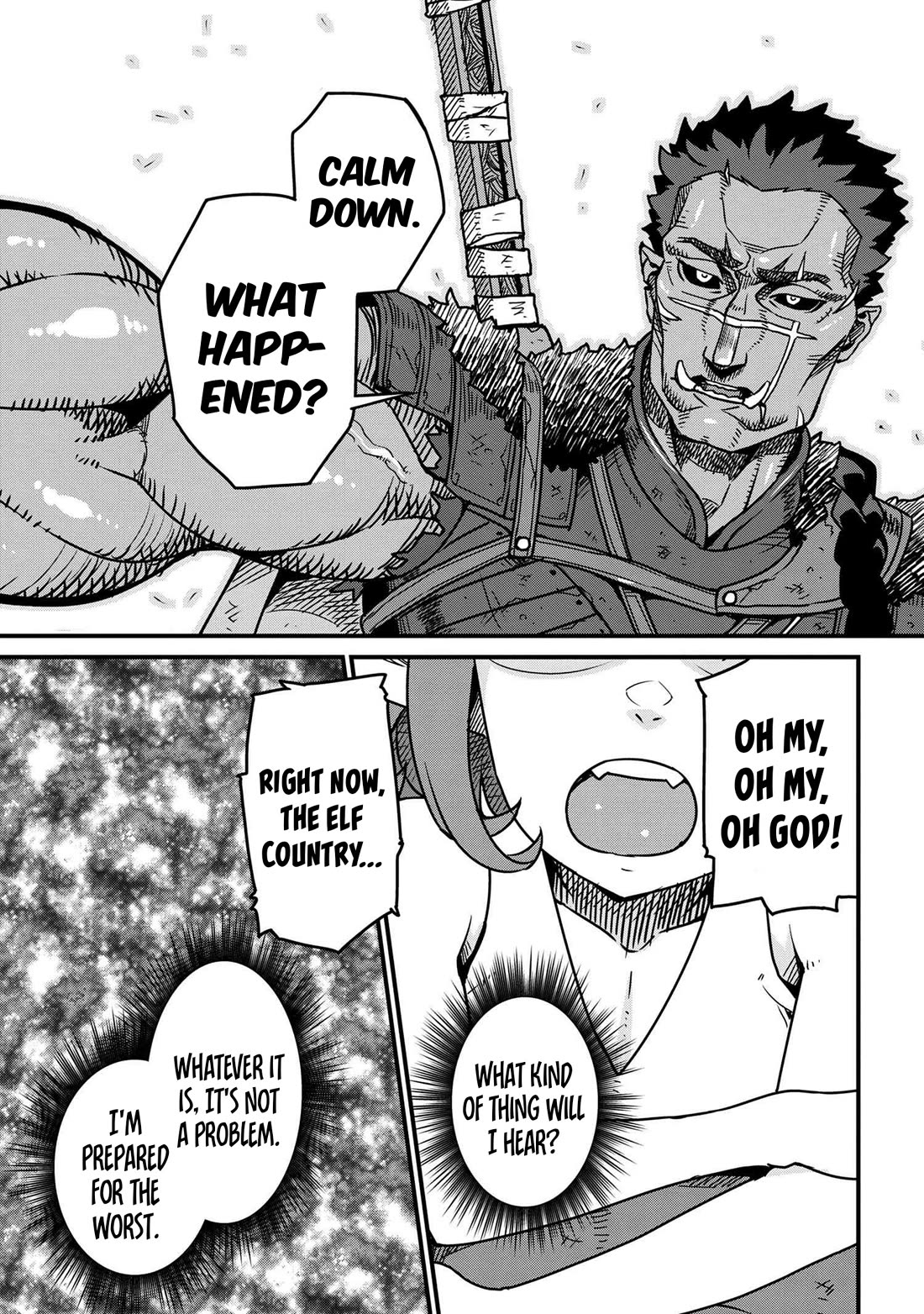 Orc Hero Story - Discovery Chronicles Chapter 7.2 page 16 - Chapter 7.2: Elf Town