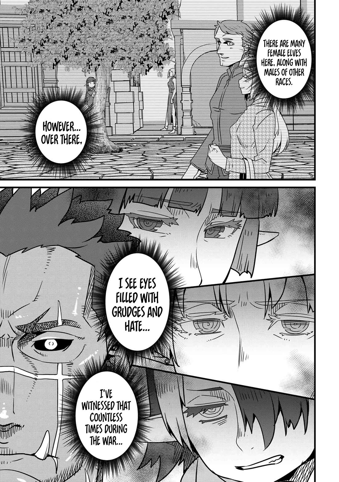 Orc Hero Story - Discovery Chronicles Chapter 7.2 page 4 - Chapter 7.2: Elf Town
