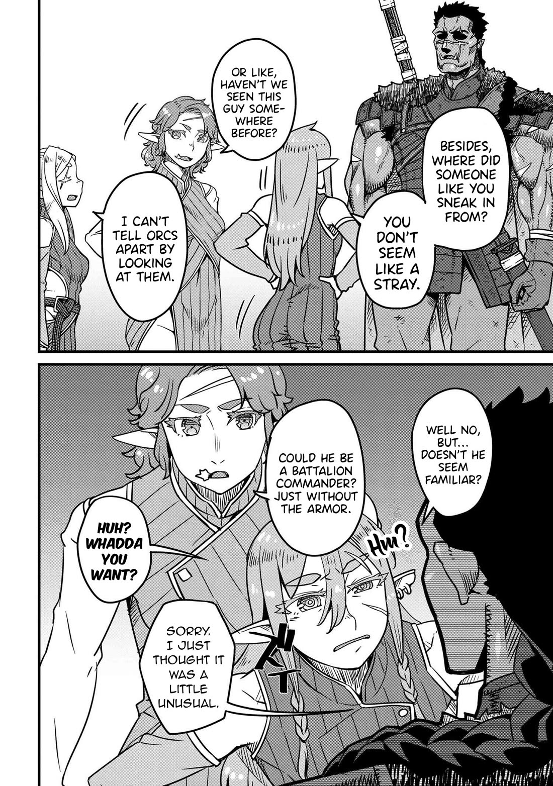 Orc Hero Story - Discovery Chronicles Chapter 7.2 page 7 - Chapter 7.2: Elf Town