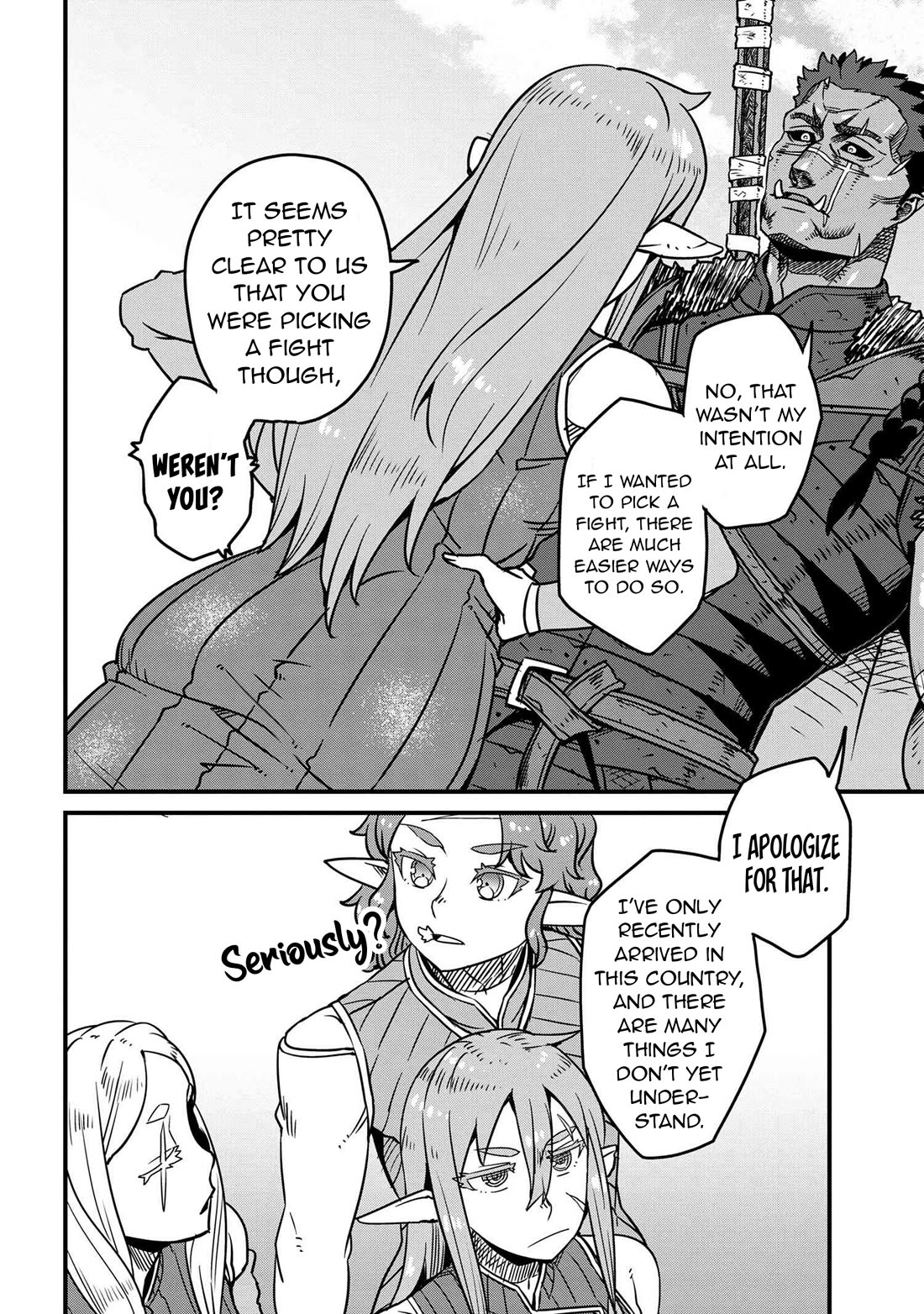 Orc Hero Story - Discovery Chronicles Chapter 7.2 page 9 - Chapter 7.2: Elf Town