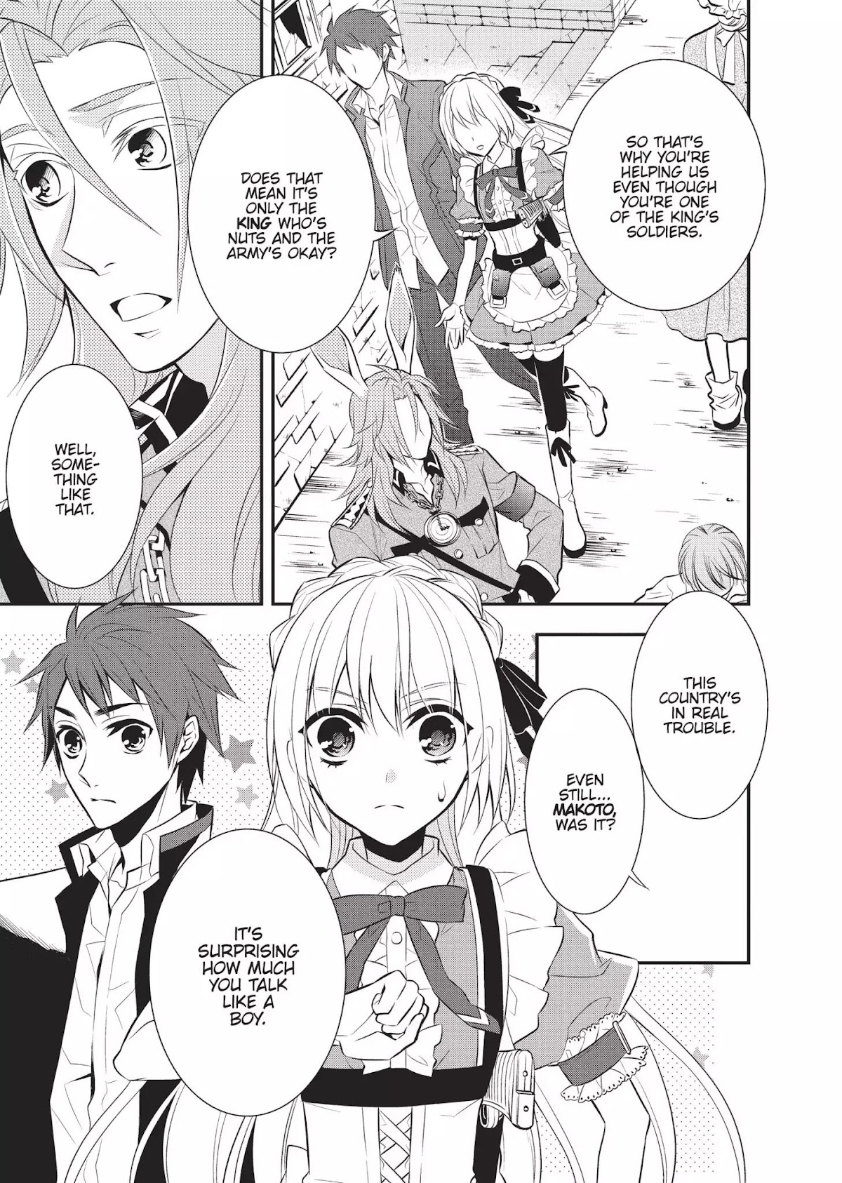 Ore Alice - Danjo Gyakuten Chapter 2 page 3 - Chapter 2: The Hatter's Mad Song