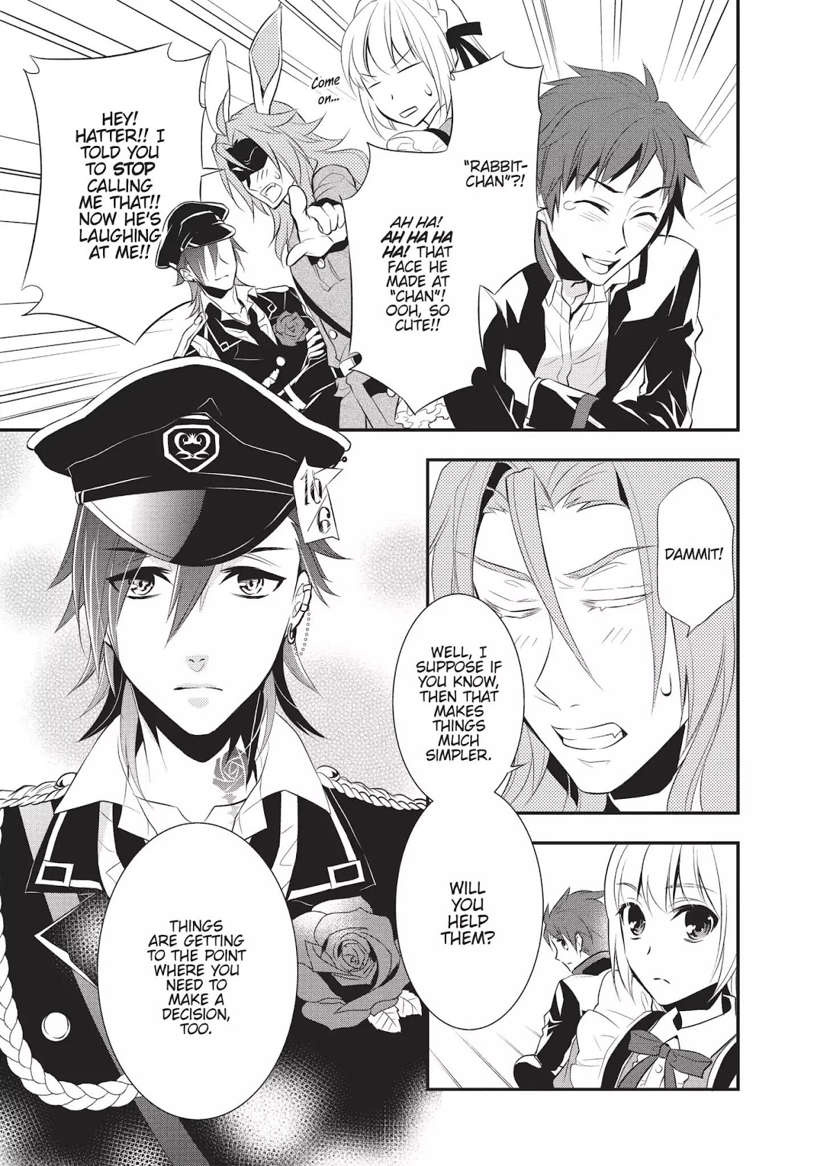 Ore Alice - Danjo Gyakuten Chapter 2 page 9 - Chapter 2: The Hatter's Mad Song