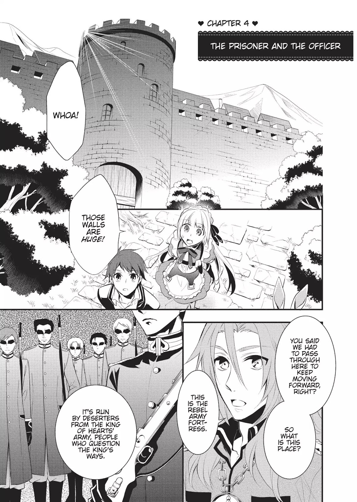 Ore Alice - Danjo Gyakuten Chapter 4 page 1 - Chapter 4: The Prisoner and the Officer