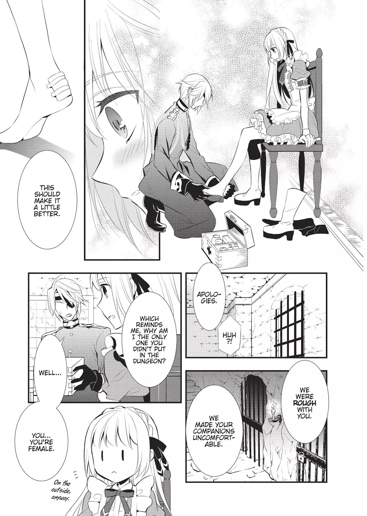 Ore Alice - Danjo Gyakuten Chapter 4 page 11 - Chapter 4: The Prisoner and the Officer
