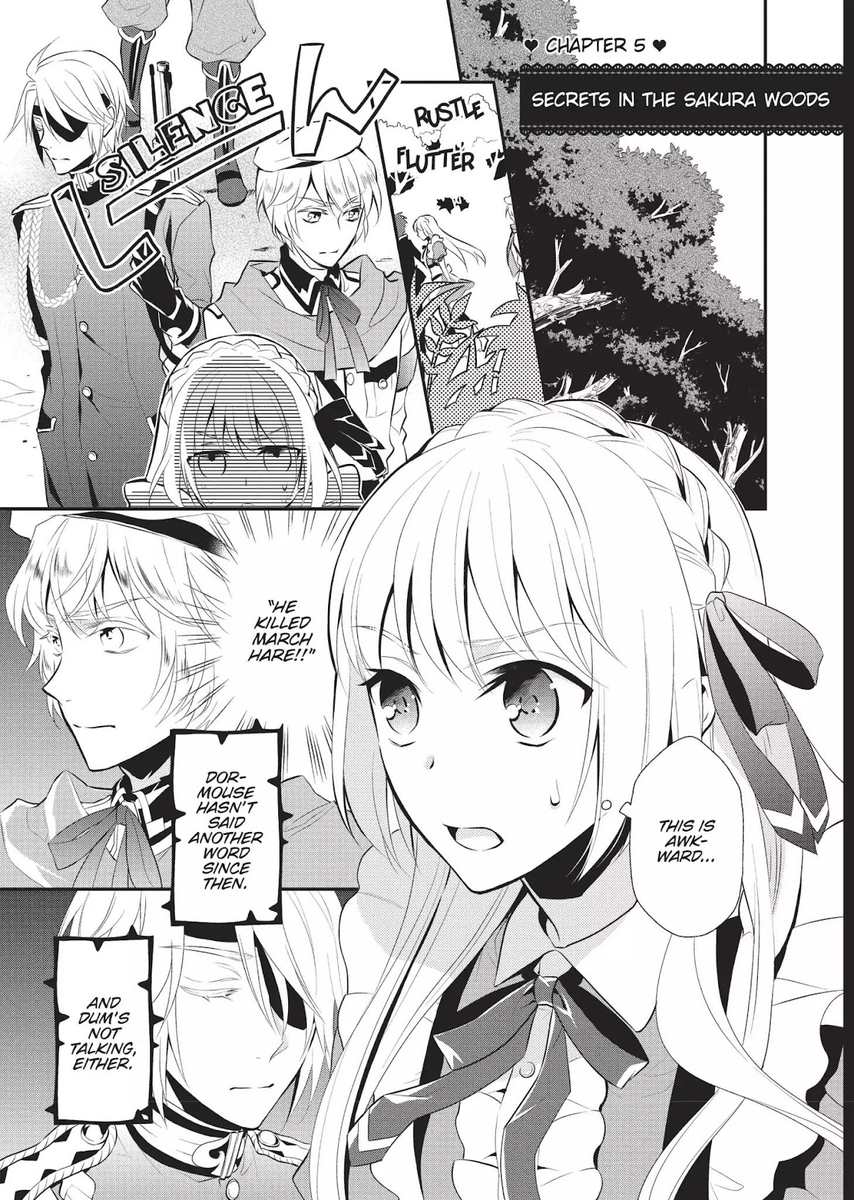 Ore Alice - Danjo Gyakuten Chapter 5 page 1 - Chapter 5: Secrets in the Sakura Woods
