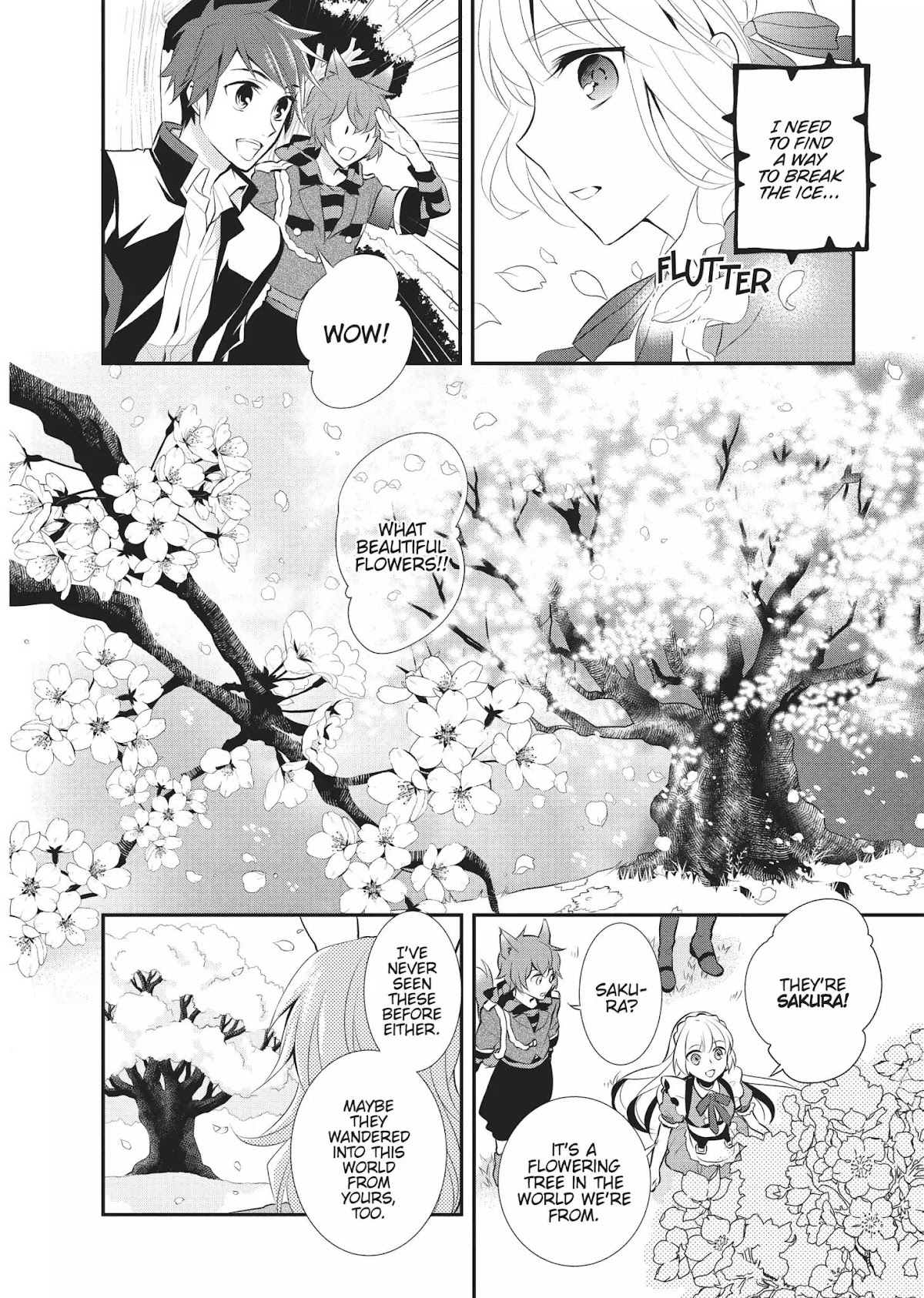 Ore Alice - Danjo Gyakuten Chapter 5 page 2 - Chapter 5: Secrets in the Sakura Woods