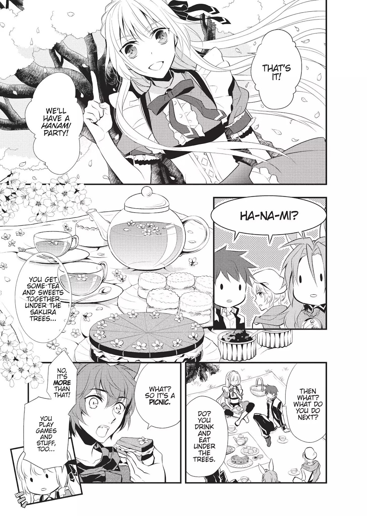 Ore Alice - Danjo Gyakuten Chapter 5 page 3 - Chapter 5: Secrets in the Sakura Woods