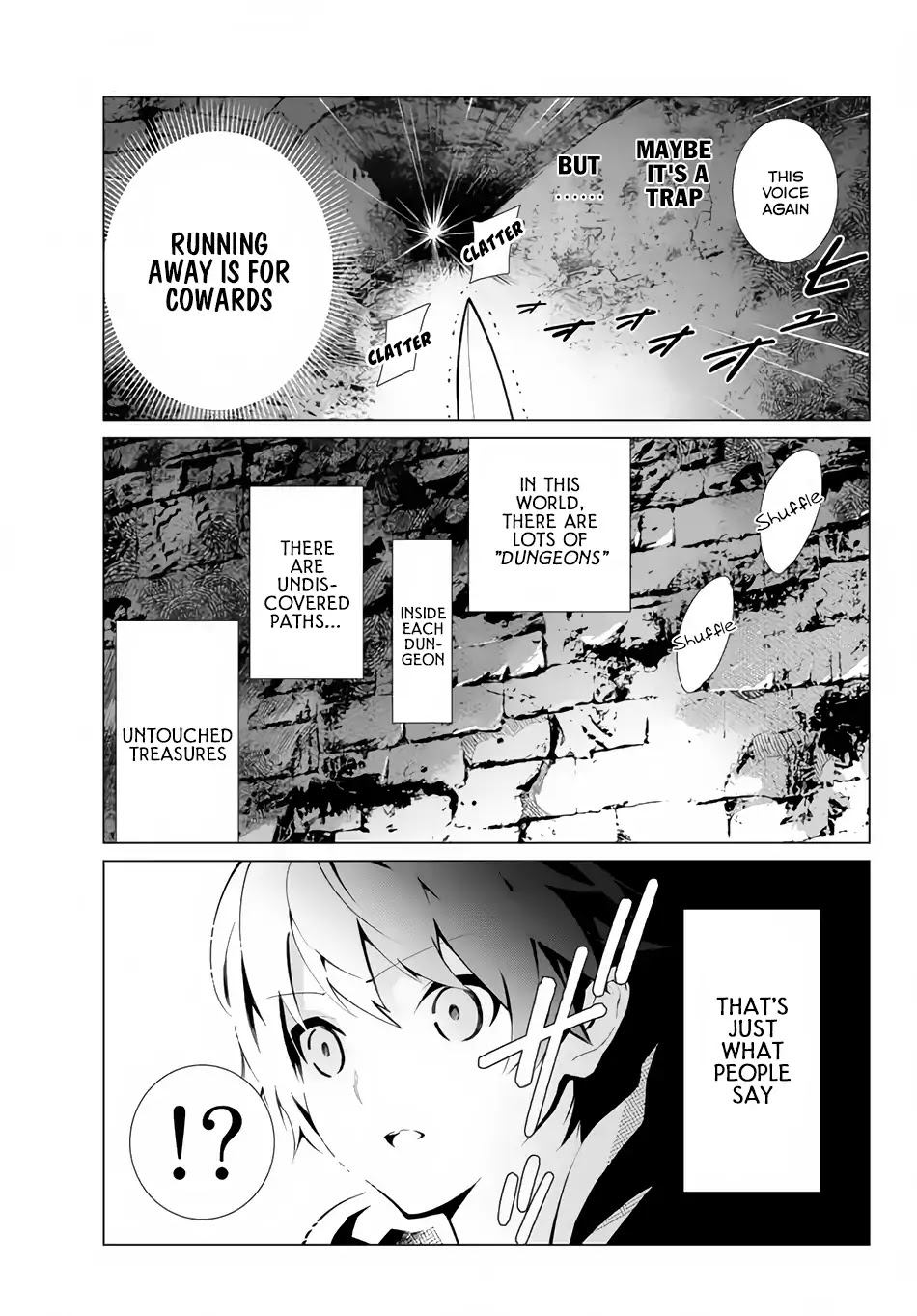 Ore dake Haireru Kakushi Dungeon: Kossori Kitaete Sekai Saikyou Chapter 1 page 4 - Chapter 1