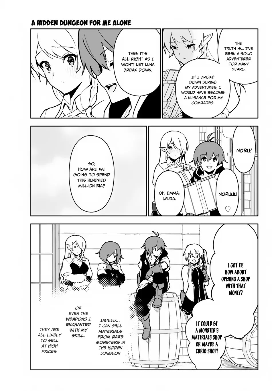 Ore dake Haireru Kakushi Dungeon: Kossori Kitaete Sekai Saikyou Chapter 15.1 page 8 - Chapter 15.1