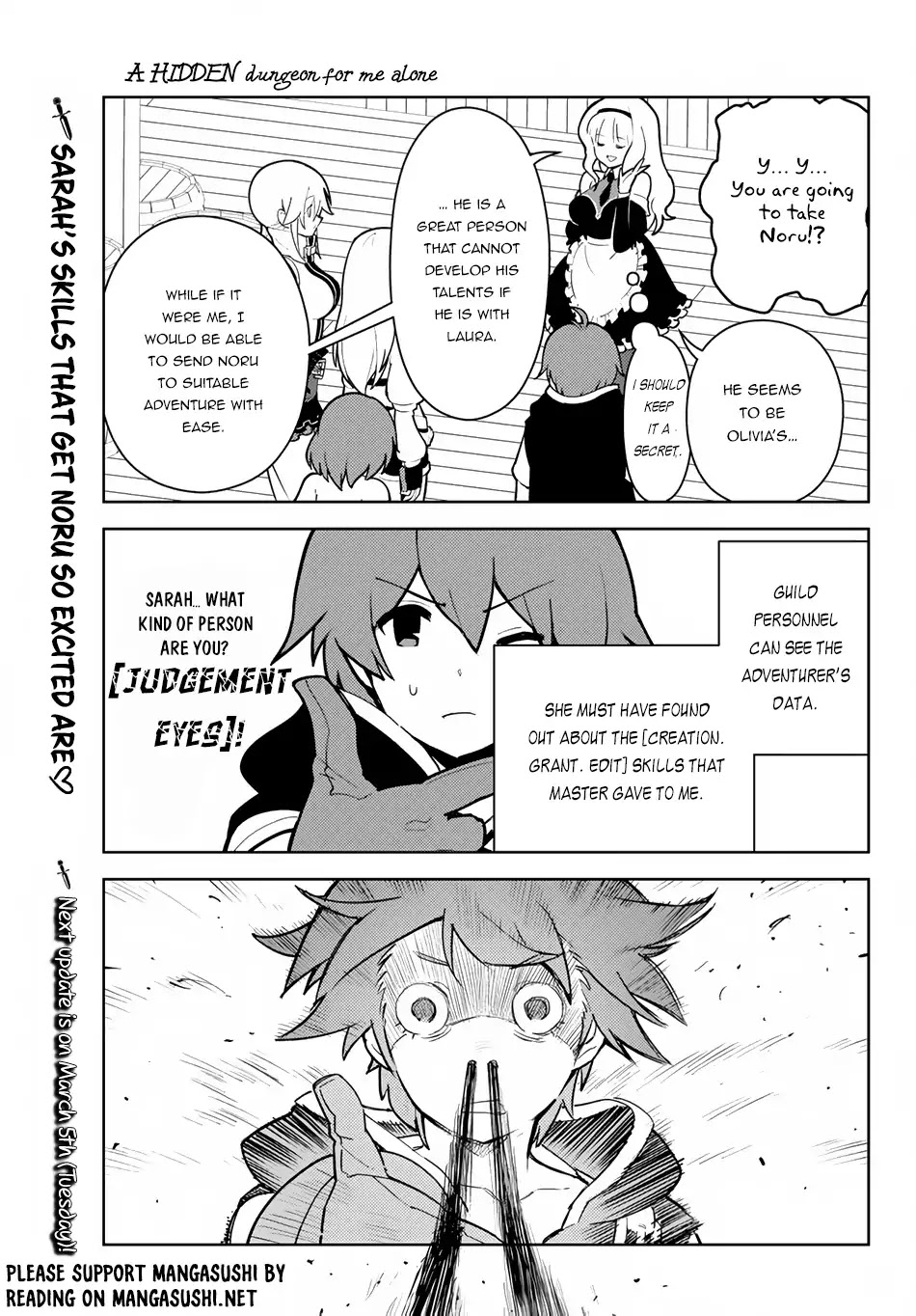 Ore dake Haireru Kakushi Dungeon: Kossori Kitaete Sekai Saikyou Chapter 17.1 page 14 - Chapter 17.1