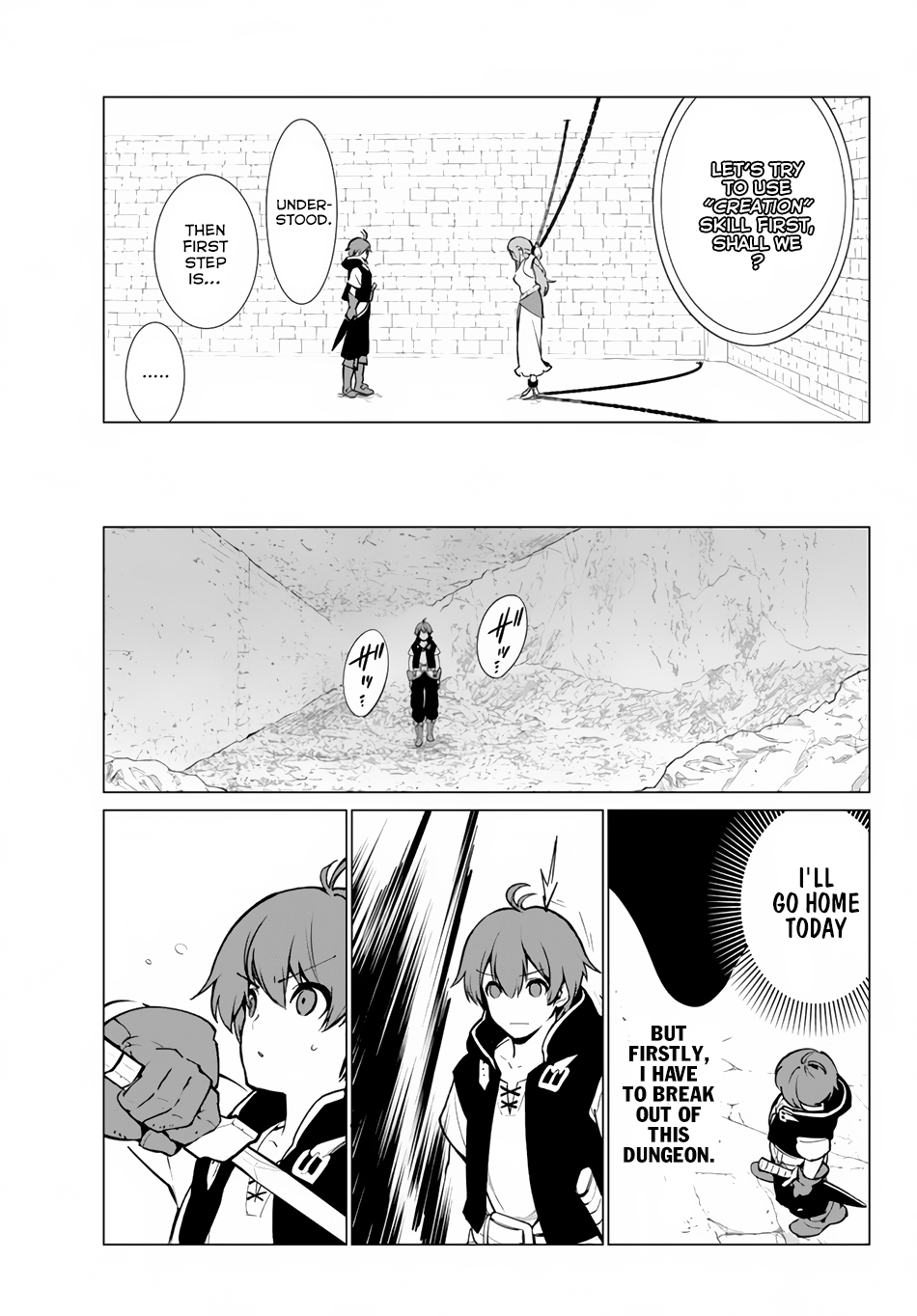 Ore dake Haireru Kakushi Dungeon: Kossori Kitaete Sekai Saikyou Chapter 2 page 15 - Chapter 2