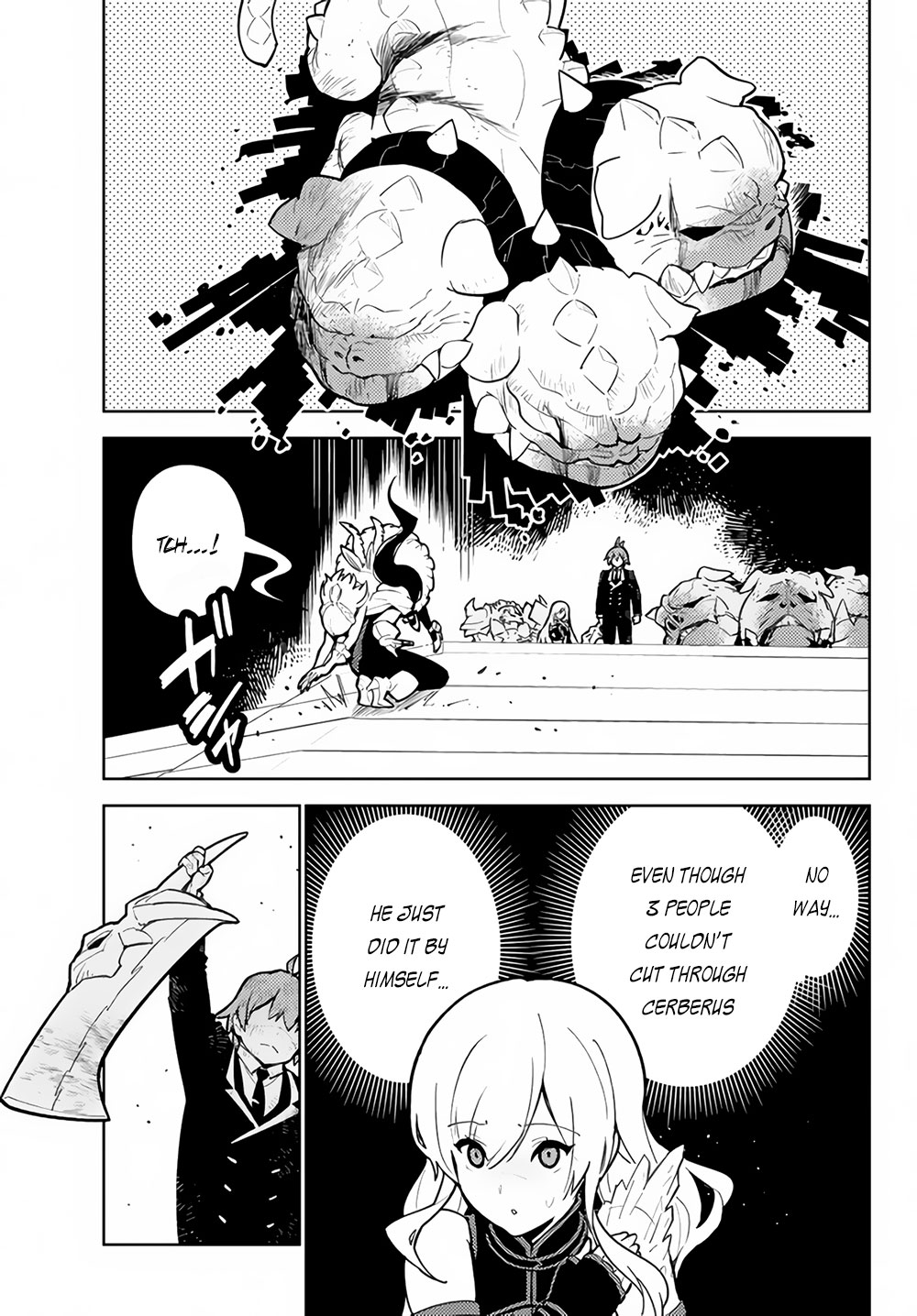 Ore dake Haireru Kakushi Dungeon: Kossori Kitaete Sekai Saikyou Chapter 28.3 page 12 - Chapter 28.3: Cerberus (Part 3)