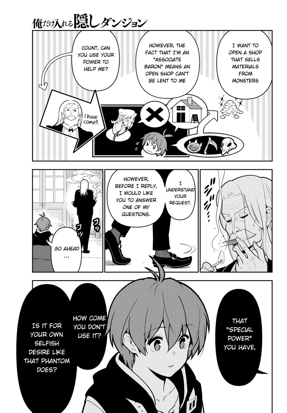 Ore dake Haireru Kakushi Dungeon: Kossori Kitaete Sekai Saikyou Chapter 33 page 8 - Chapter 33
