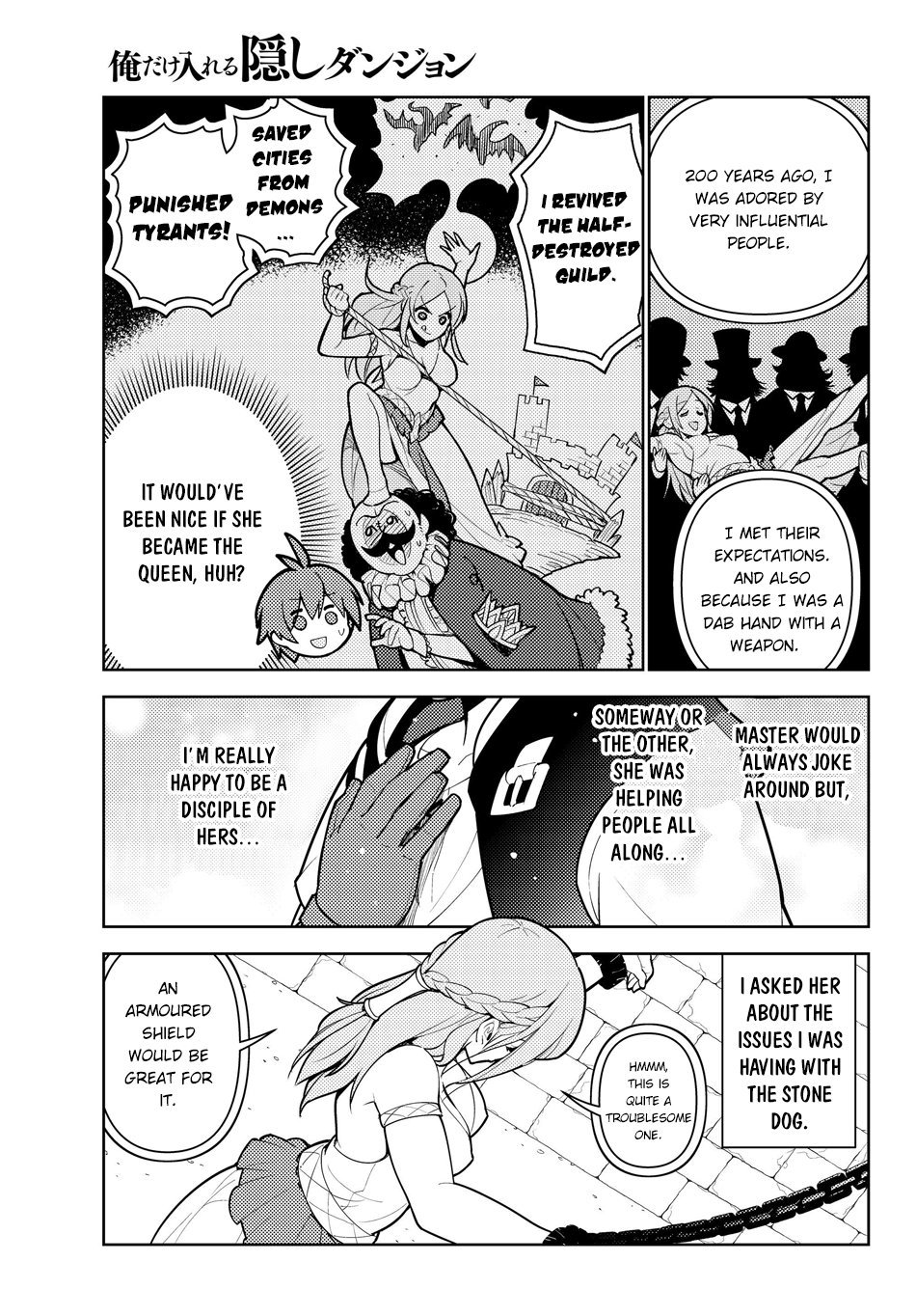 Ore dake Haireru Kakushi Dungeon: Kossori Kitaete Sekai Saikyou Chapter 36 page 6 - Chapter 36