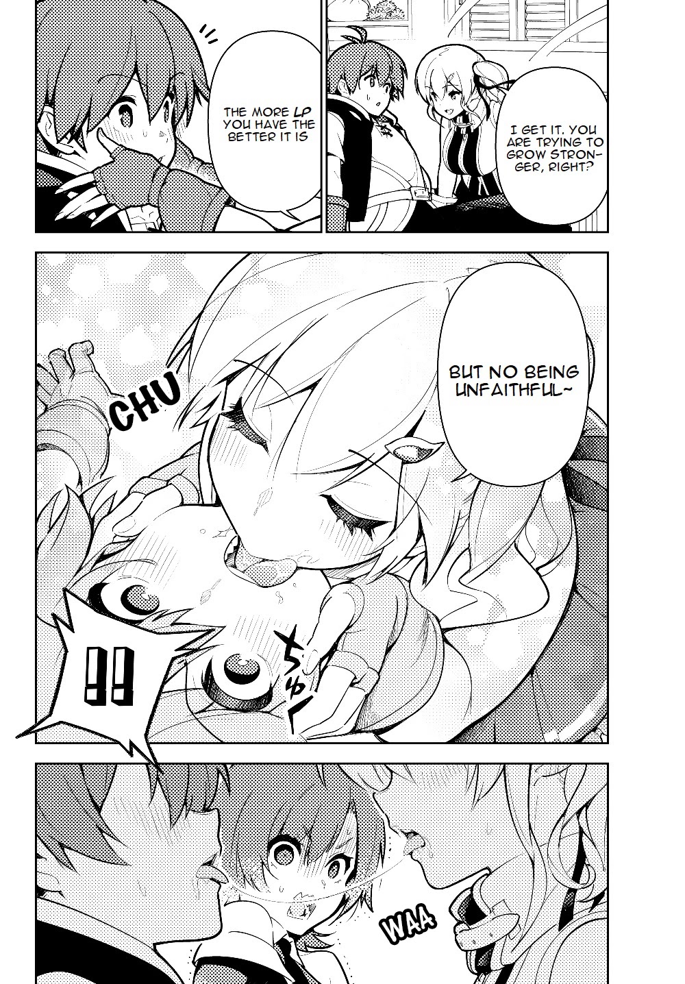 Ore dake Haireru Kakushi Dungeon: Kossori Kitaete Sekai Saikyou Chapter 37 page 13 - Chapter 37: Adult Kiss