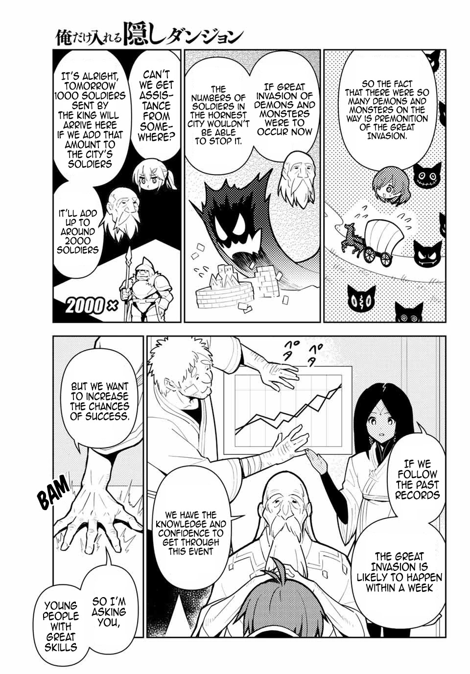 Ore dake Haireru Kakushi Dungeon: Kossori Kitaete Sekai Saikyou Chapter 42 page 18 - Chapter 42: Hornest City