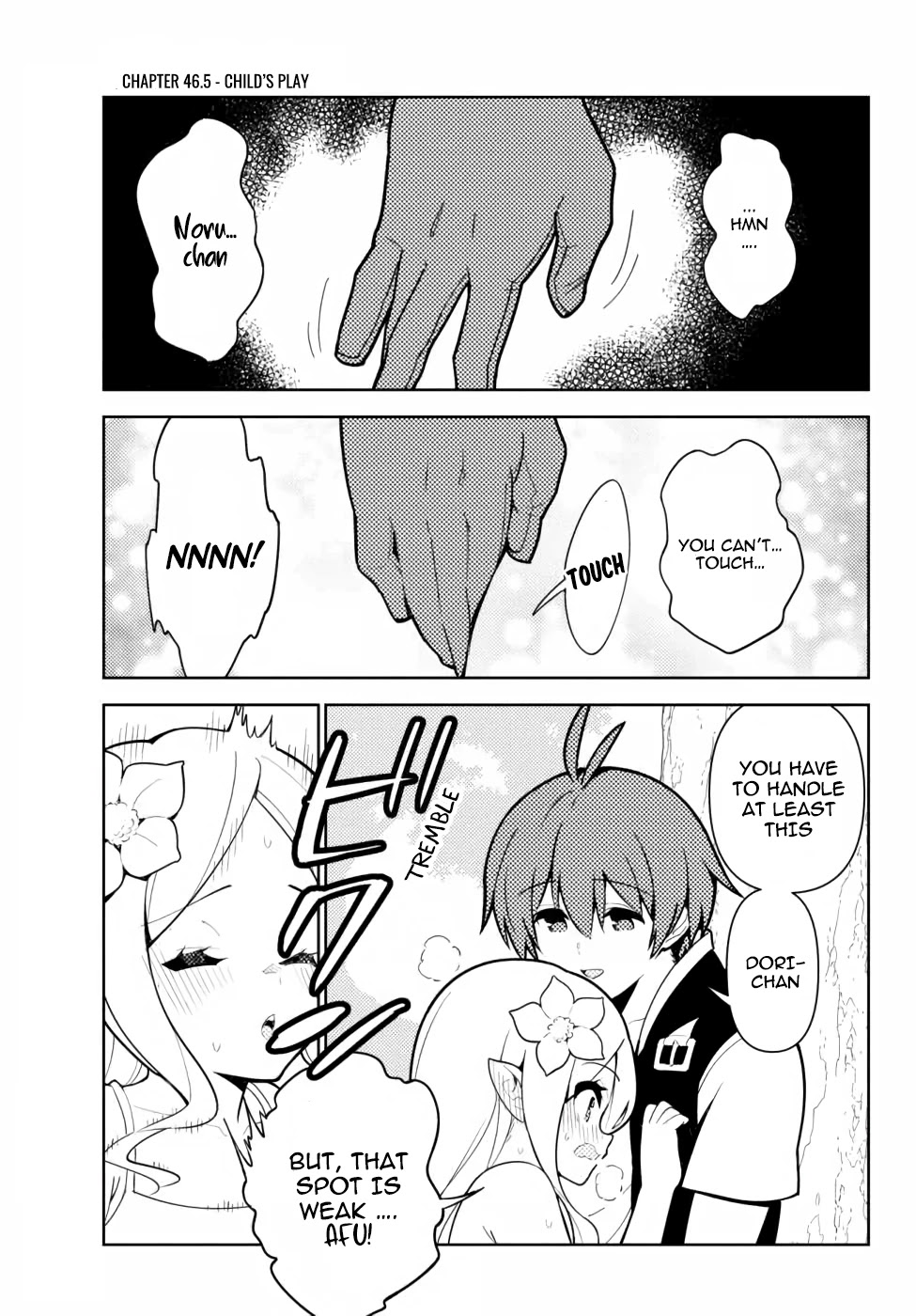 Ore dake Haireru Kakushi Dungeon: Kossori Kitaete Sekai Saikyou Chapter 46.5 page 2 - Chapter 46.5: Child's Play