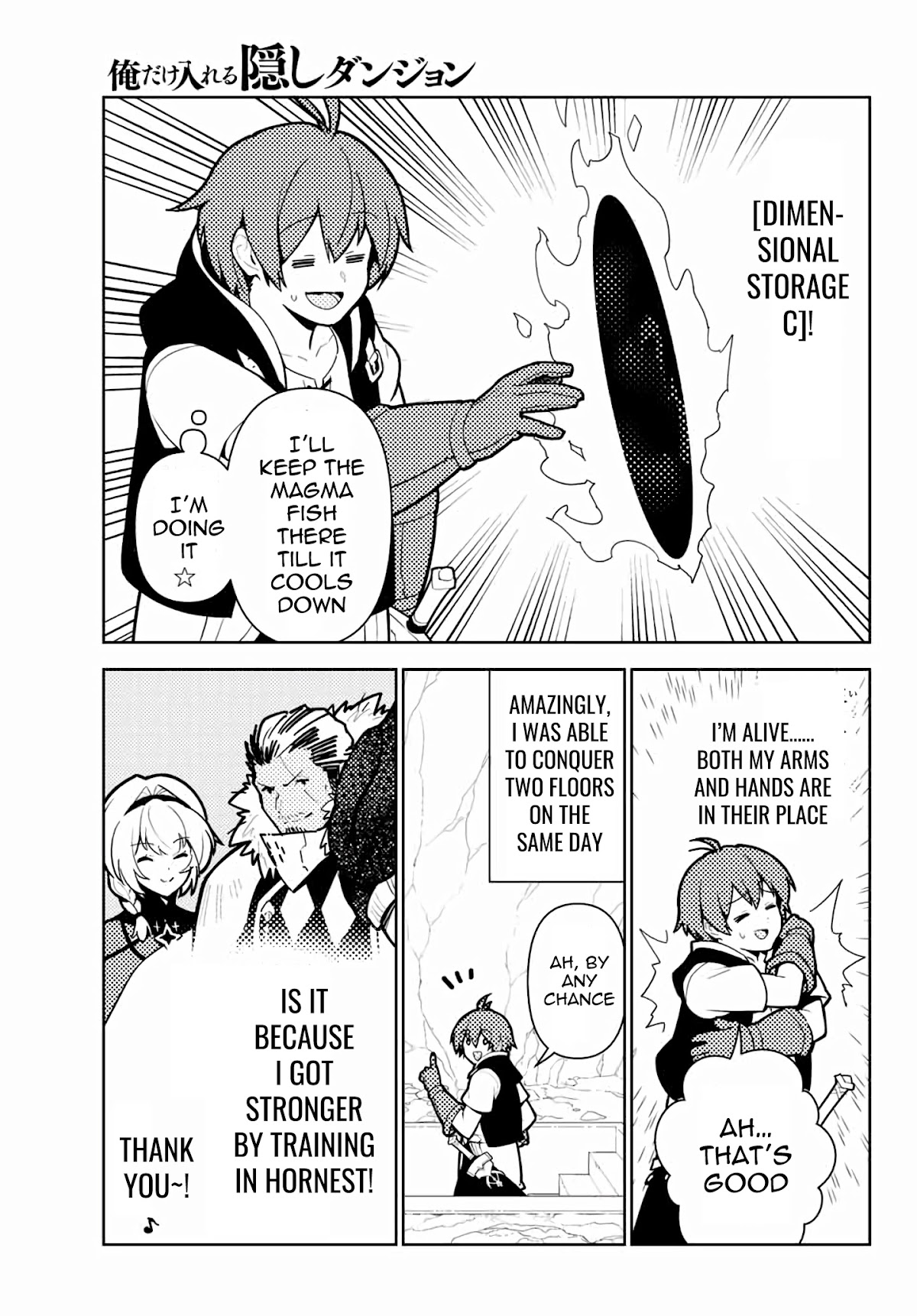 Ore dake Haireru Kakushi Dungeon: Kossori Kitaete Sekai Saikyou Chapter 61 page 21 - Chapter 61