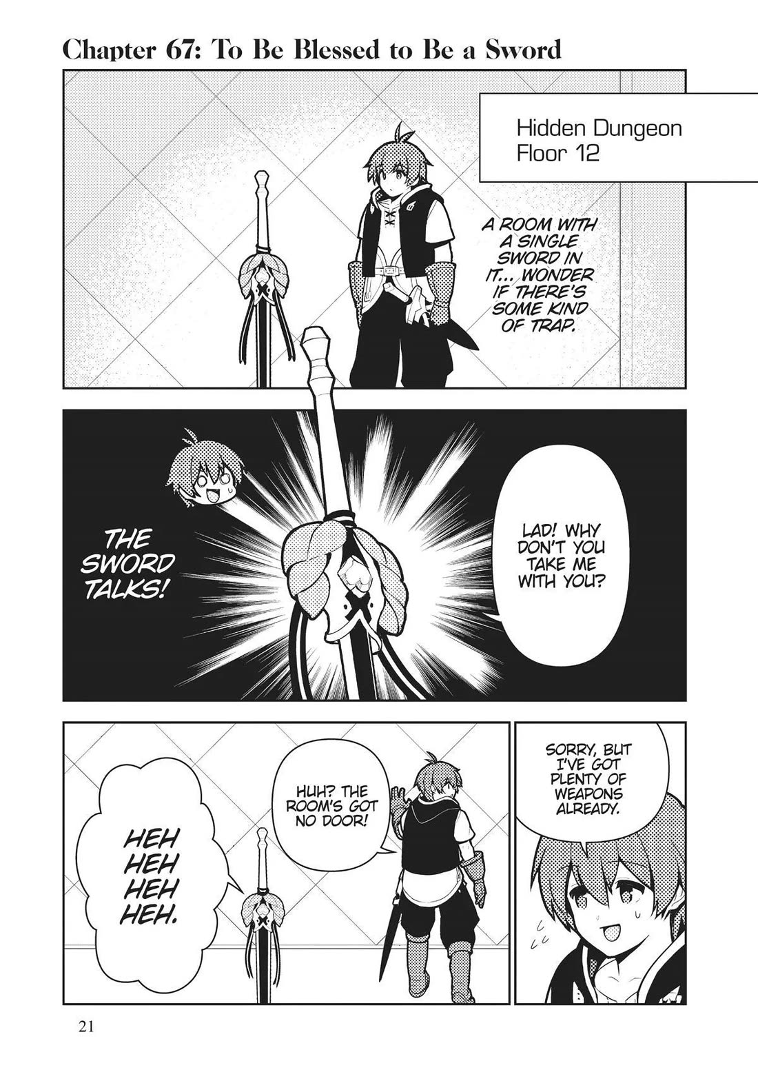 Ore dake Haireru Kakushi Dungeon: Kossori Kitaete Sekai Saikyou Chapter 67 page 1 - Chapter 67