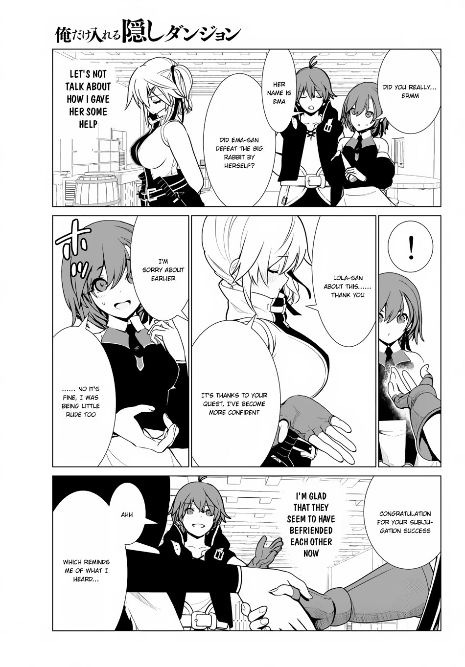 Ore dake Haireru Kakushi Dungeon: Kossori Kitaete Sekai Saikyou Chapter 7 page 13 - Chapter 7