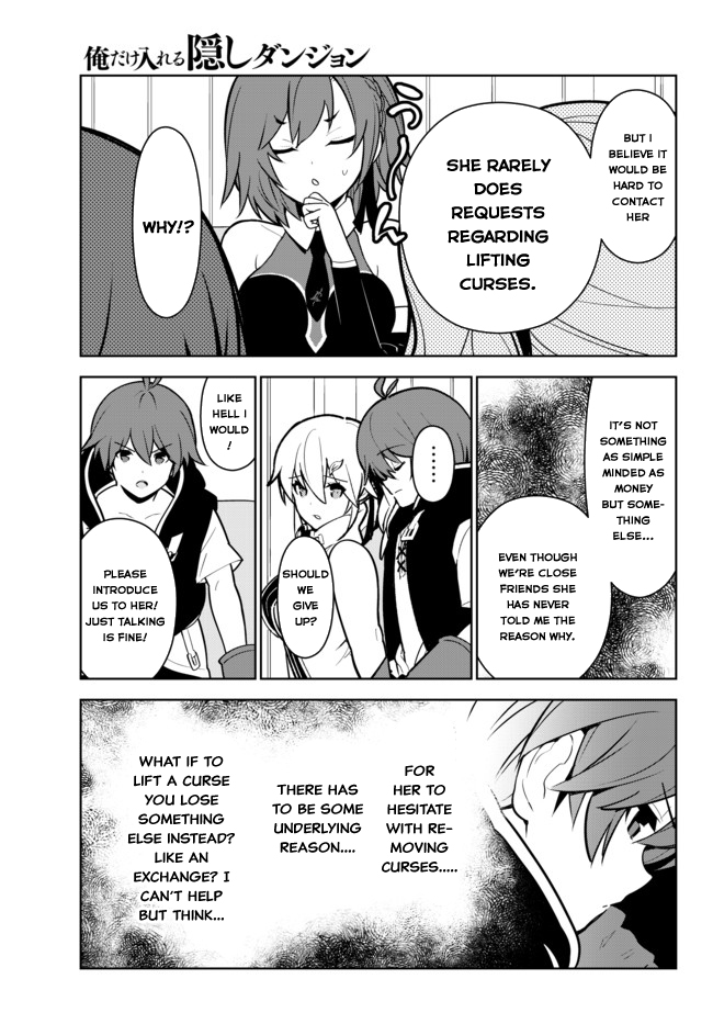Ore dake Haireru Kakushi Dungeon: Kossori Kitaete Sekai Saikyou Chapter 9 page 29 - Chapter 9