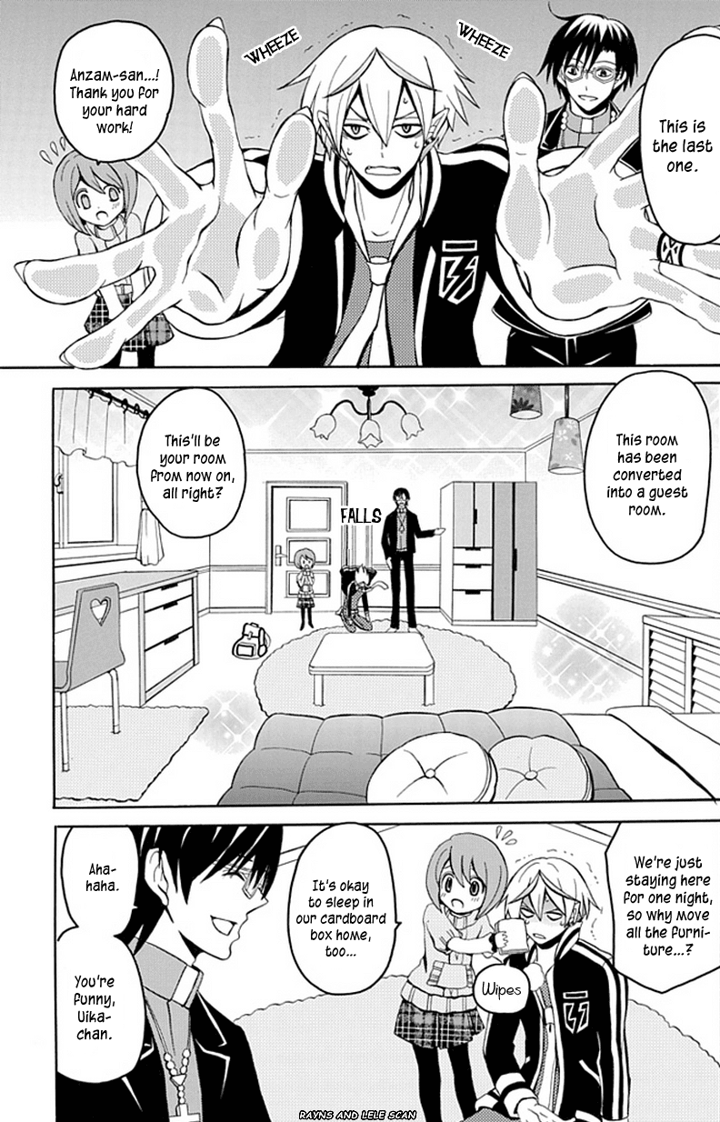Ore ga Akuma de, Aitsu ga Yome de Chapter 3 page 5 - Chapter 3: The Three of Us Together
