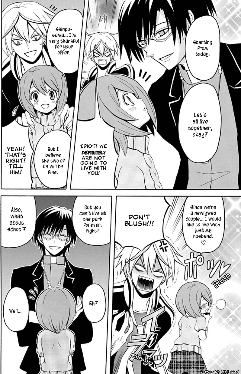Ore ga Akuma de, Aitsu ga Yome de Chapter 3 page 6 - Chapter 3: The Three of Us Together