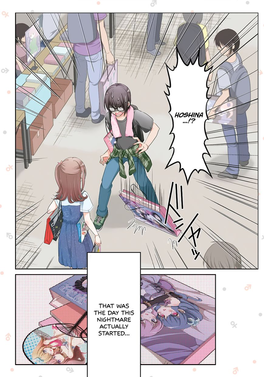 Ore ga Fujoshi de Aitsu ga Yuriota de Chapter 1 page 4 - Chapter 1 : Sudden Transformation