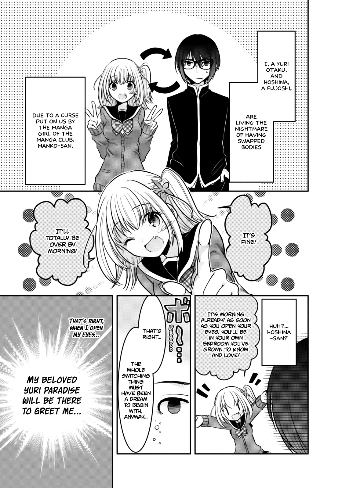 Ore ga Fujoshi de Aitsu ga Yuriota de Chapter 3 page 2 - Chapter 3: A Real Encounter
