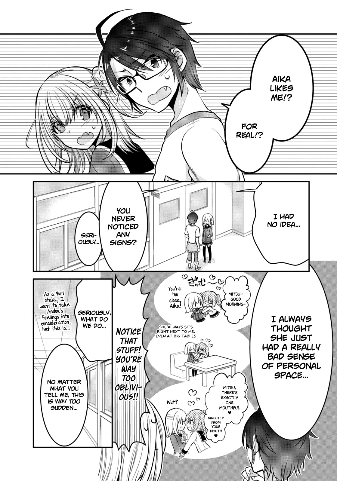 Ore ga Fujoshi de Aitsu ga Yuriota de Chapter 4 page 7 - Chapter 4: Roar of the Soul
