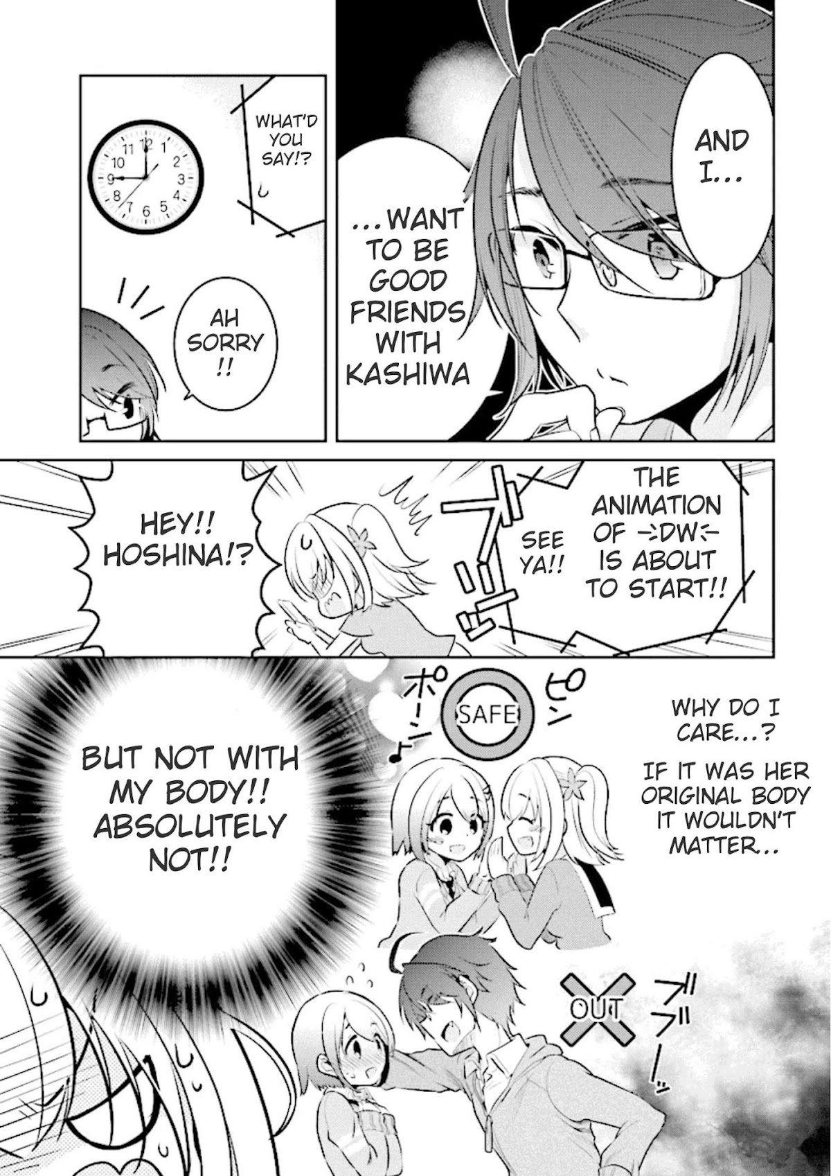 Ore ga Fujoshi de Aitsu ga Yuriota de Chapter 6 page 13 - Chapter 6: Kashiwa's Return
